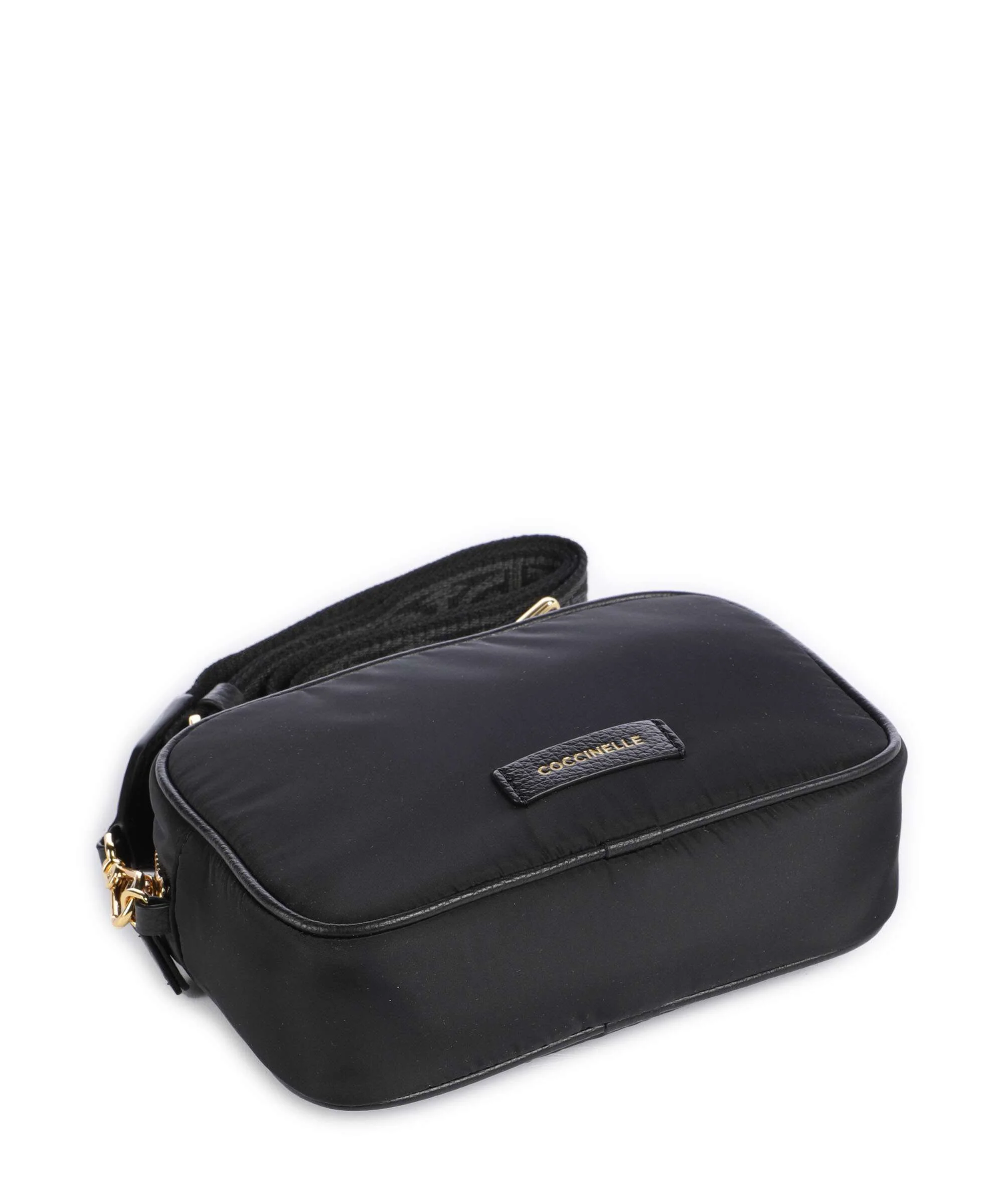 Coccinelle Tebe Nylon Puffy Crossbody tas noir - Image 5