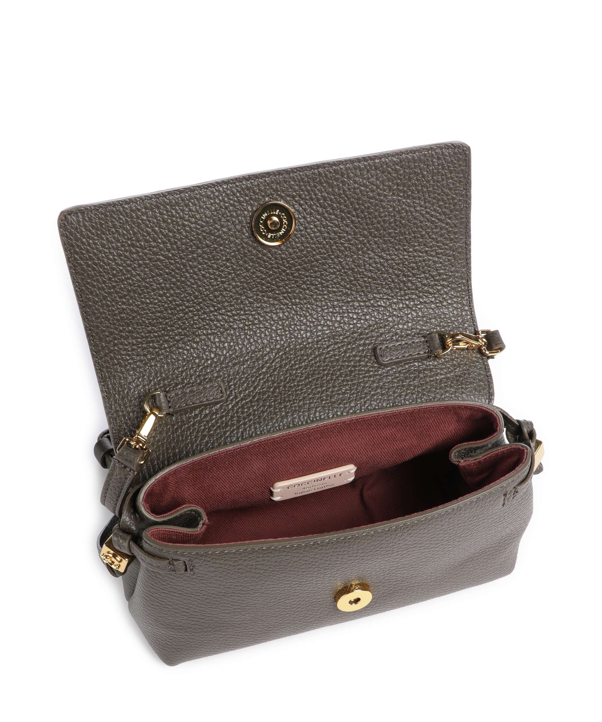 Coccinelle Thess Crossbody tas fango - Image 6