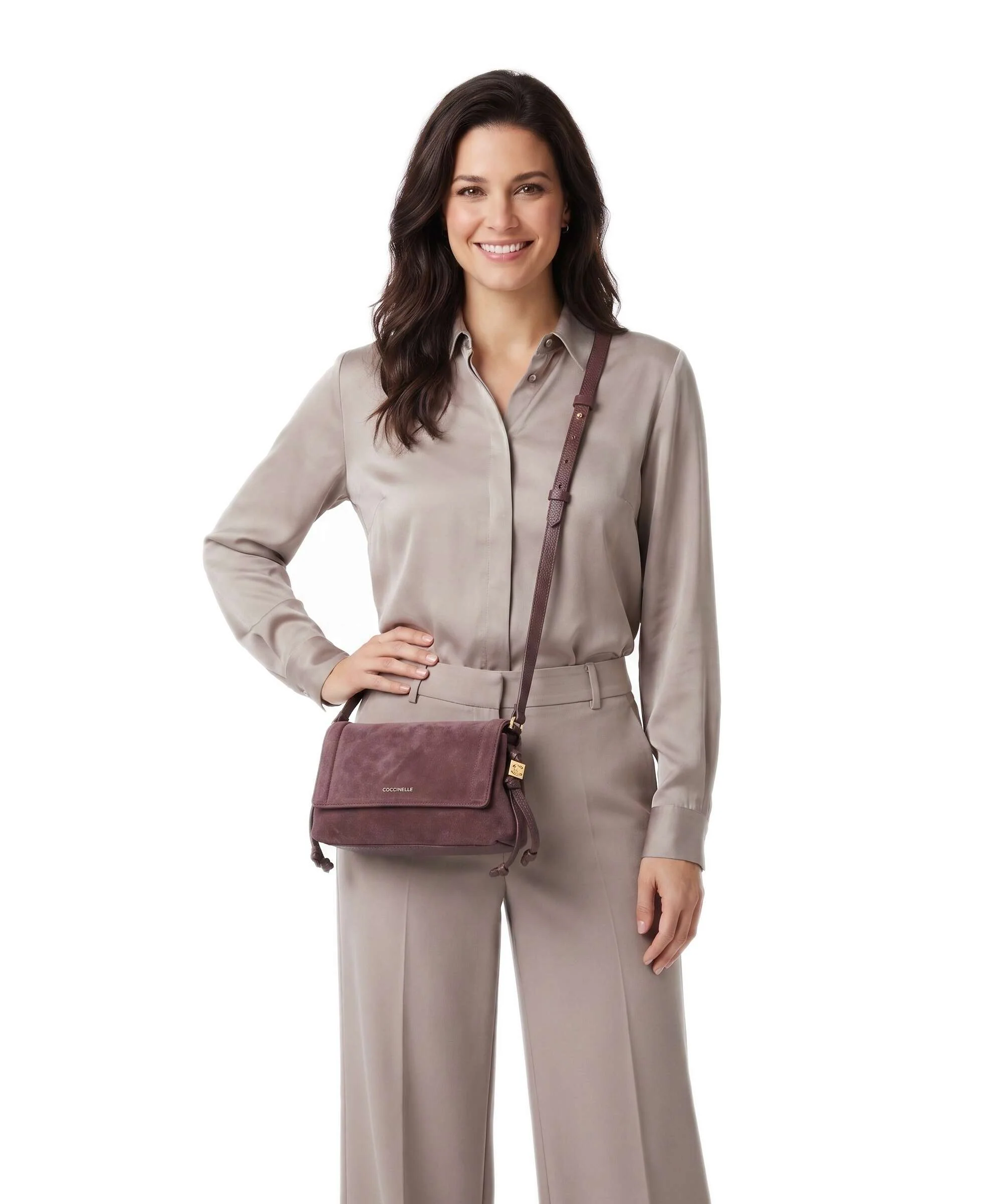 Coccinelle Thess Crossbody tas berry - Image 3