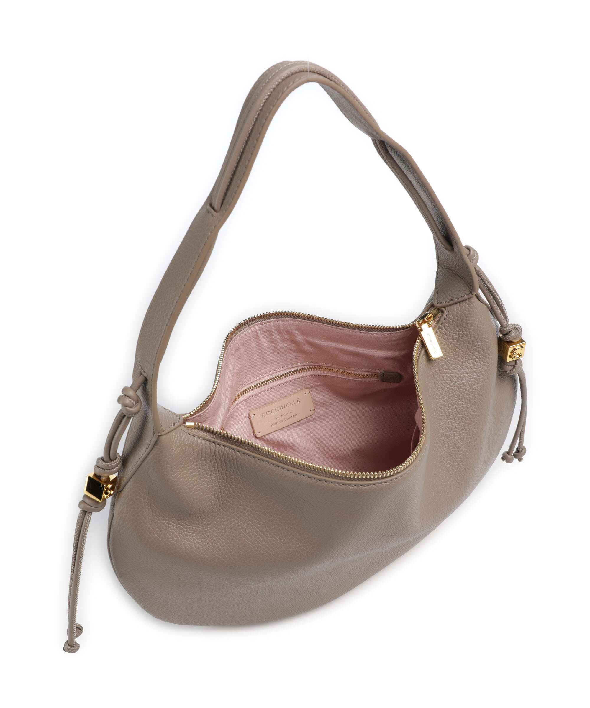 Coccinelle Thess Hobo tas warm taupe - Image 6