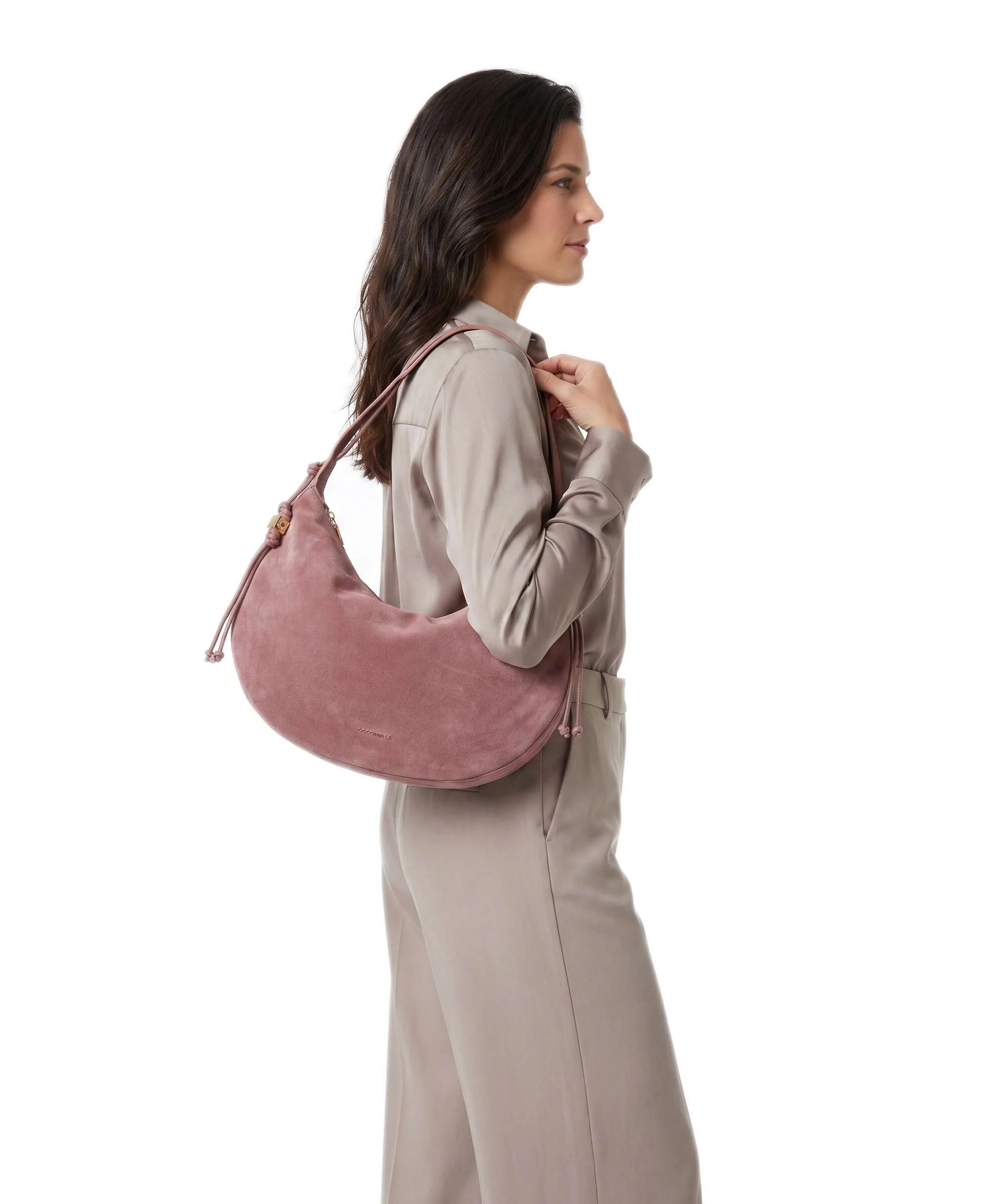 Coccinelle Thess Hobo tas winter rose - Image 3