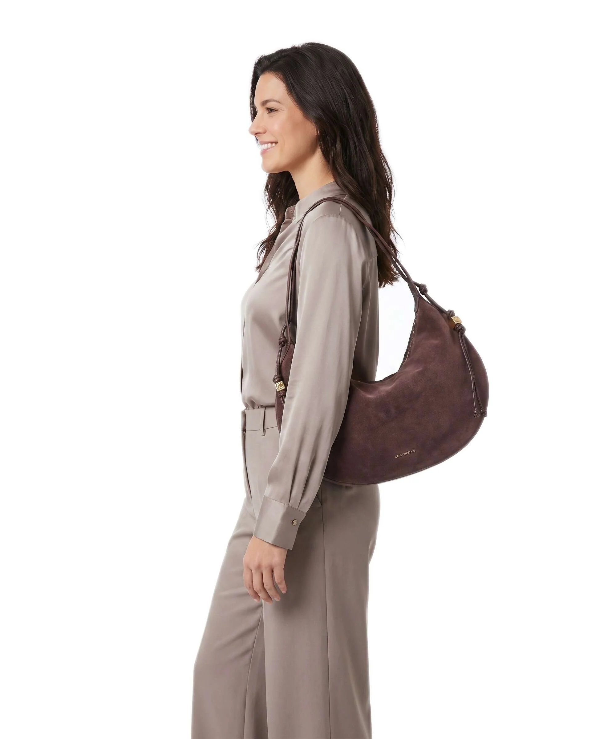 Coccinelle Thess Hobo tas berry - Image 3