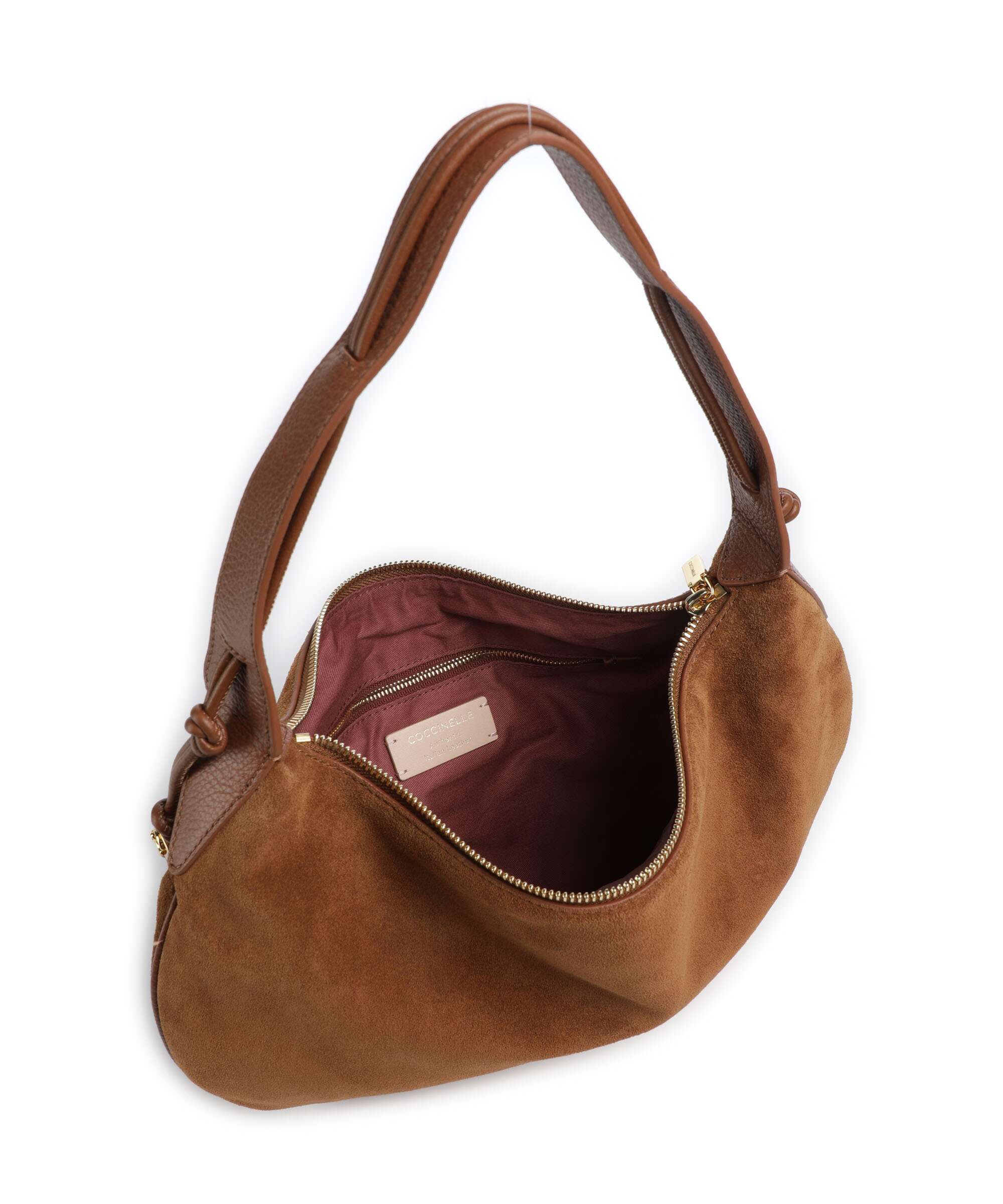 Coccinelle Thess Hobo tas cognac - Image 6