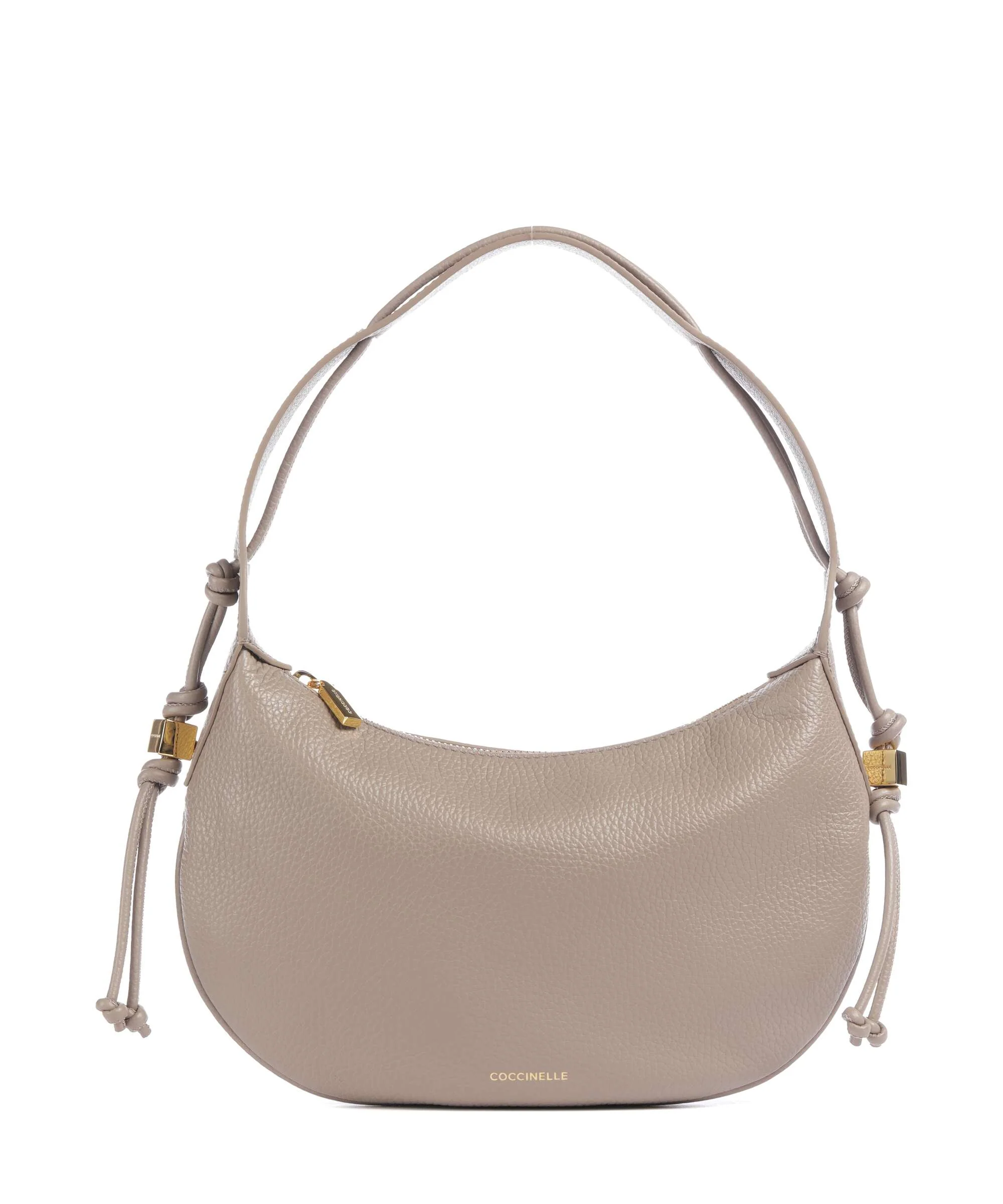 Coccinelle Thess Schoudertas warm taupe