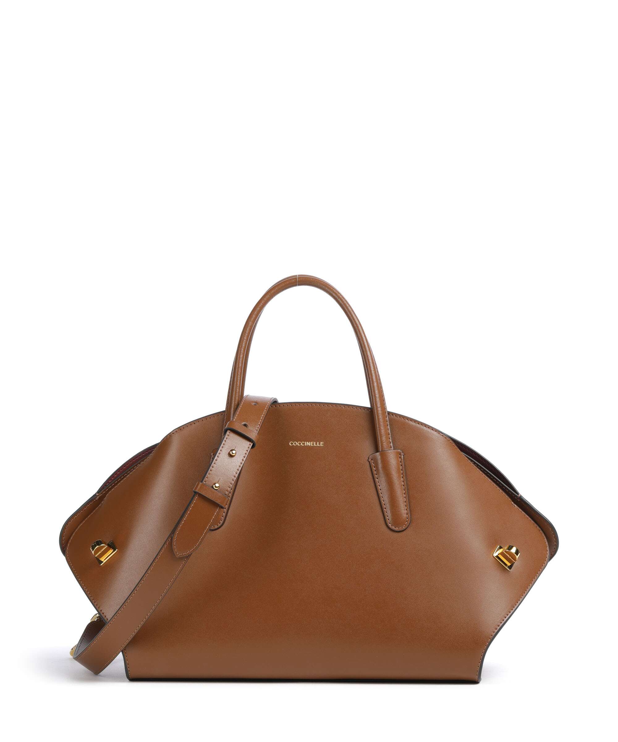 Coccinelle Tylde Calf Handtas cognac - Image 2