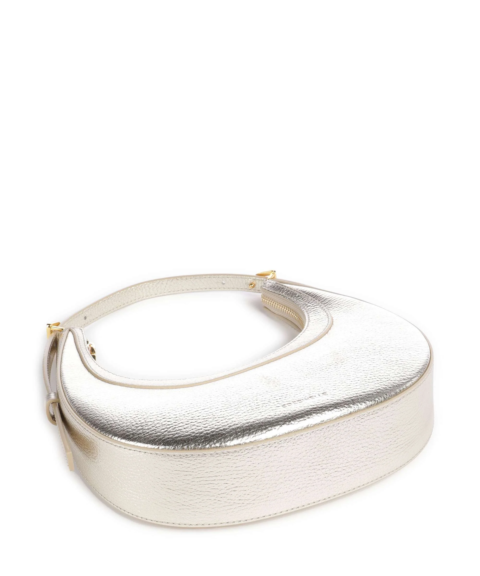 Coccinelle Whisper Schoudertas pale gold - Image 5