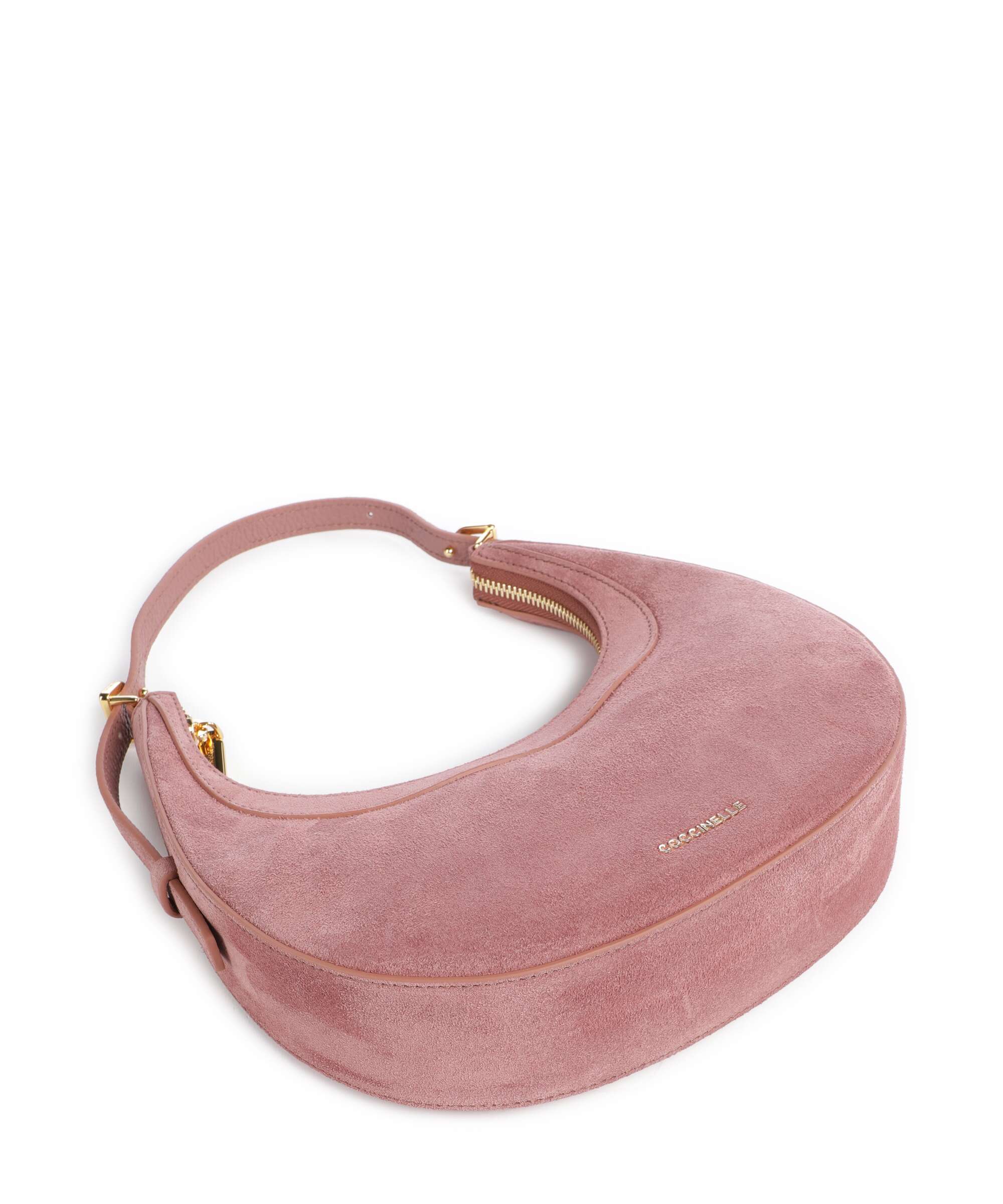 Coccinelle Whisper Suede Schoudertas winter rose - Image 5