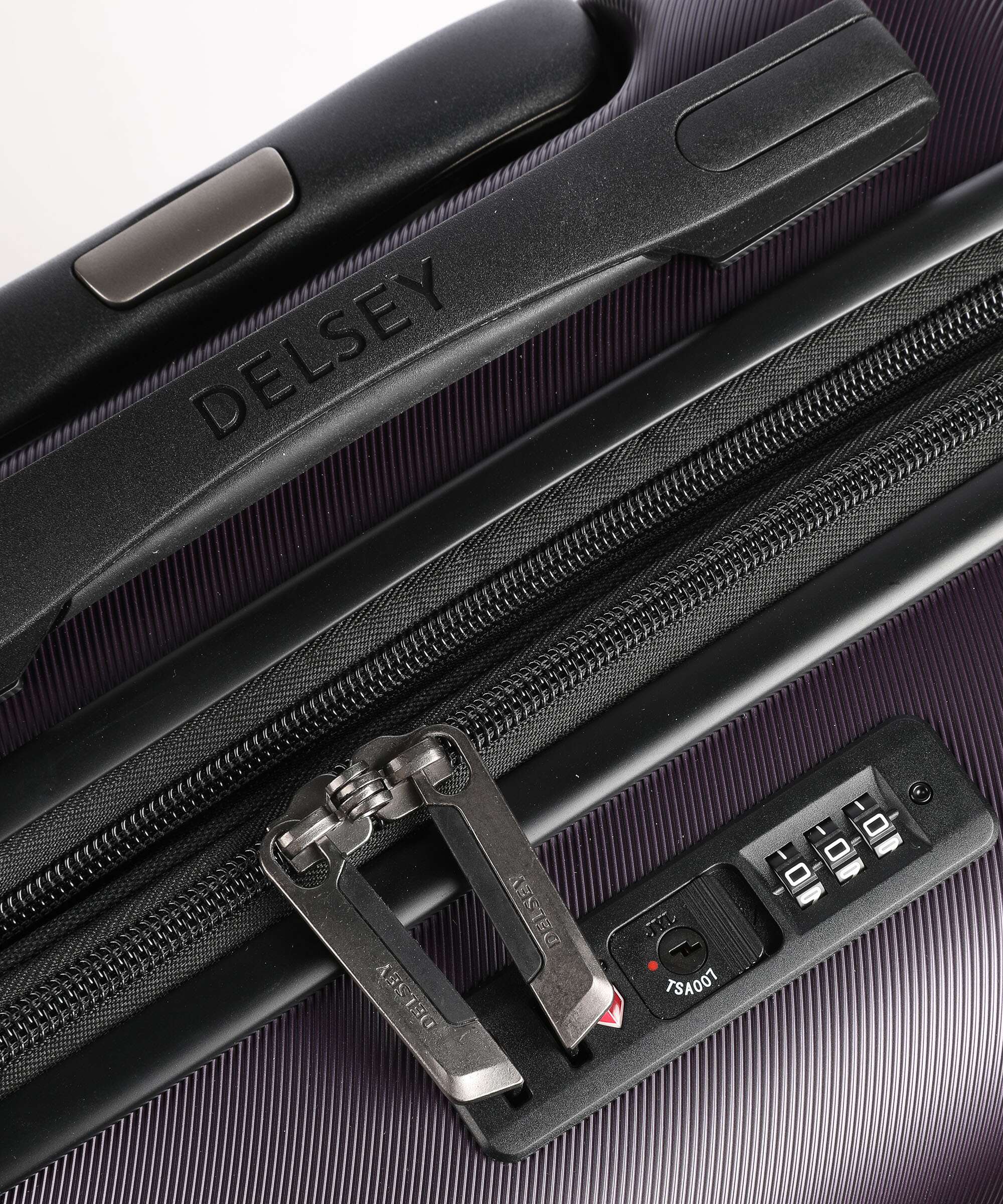 Delsey Paris Air Armour Trolley (4 wielen) dunkelviolett - Image 3