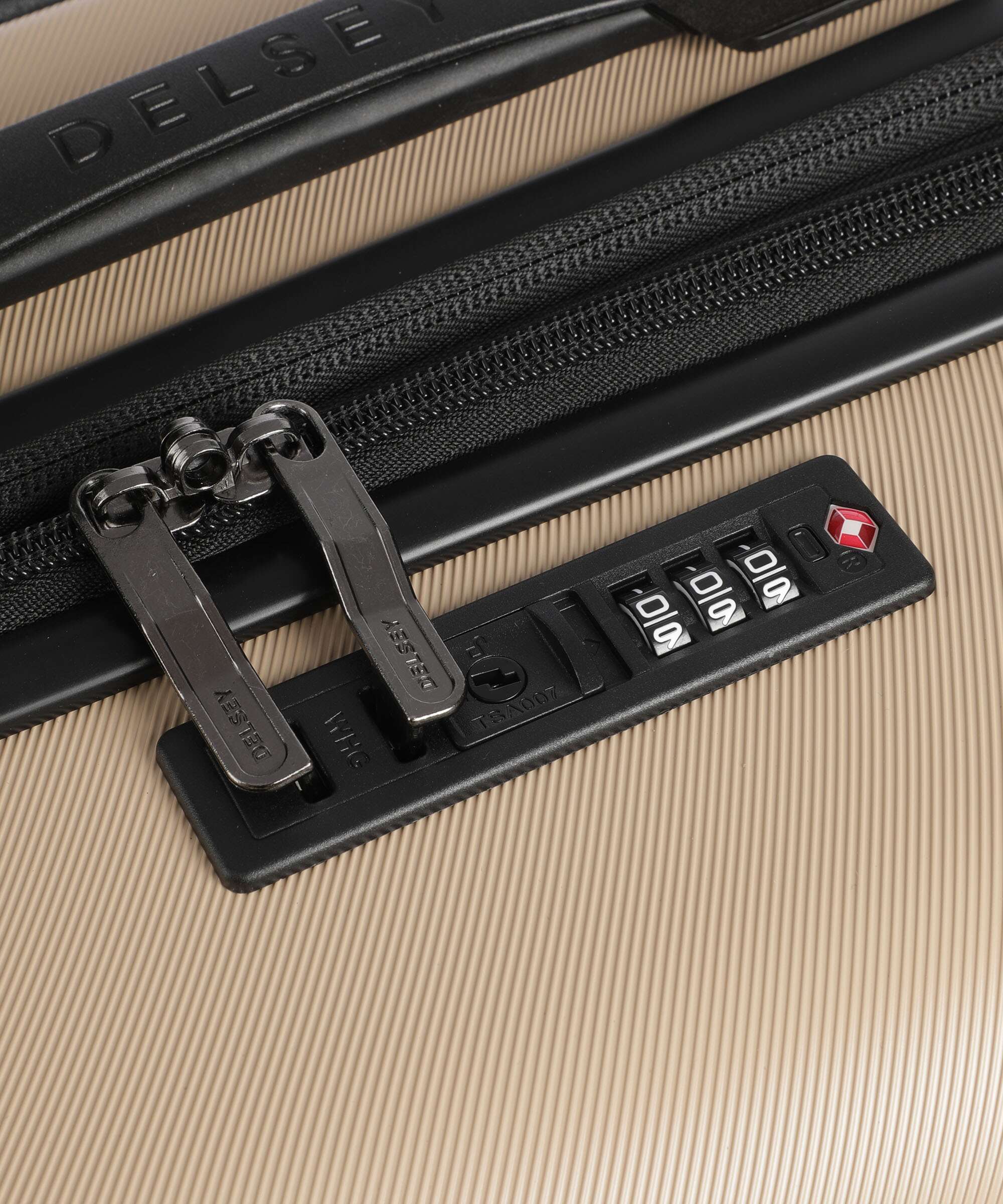 Delsey Paris Air Armour Trolley (4 wielen) warm sand - Image 3