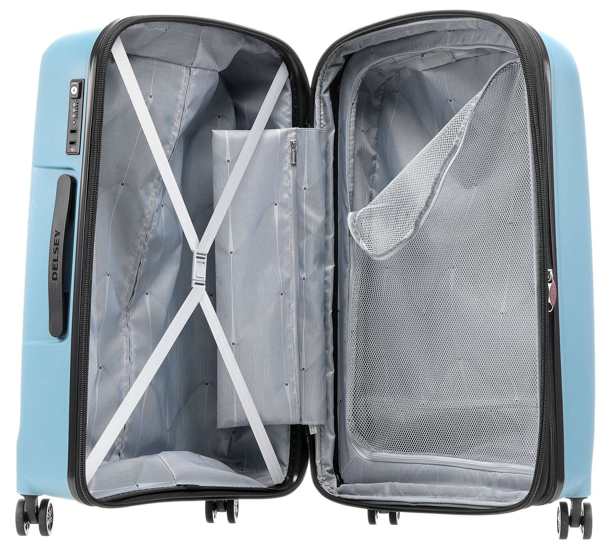Delsey Paris Belmont Plus Trolley (4 wielen) zink blau - Image 7