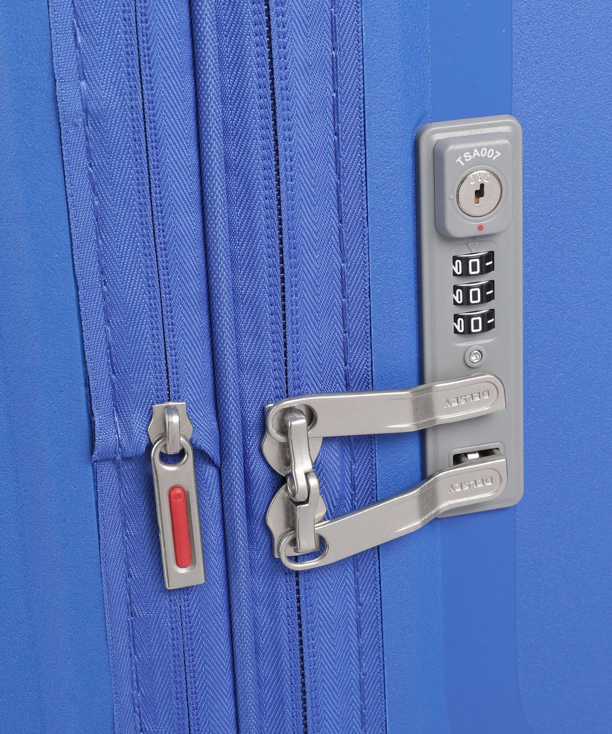 Delsey Paris Clavel Trolley (4 wielen) blau - Image 3