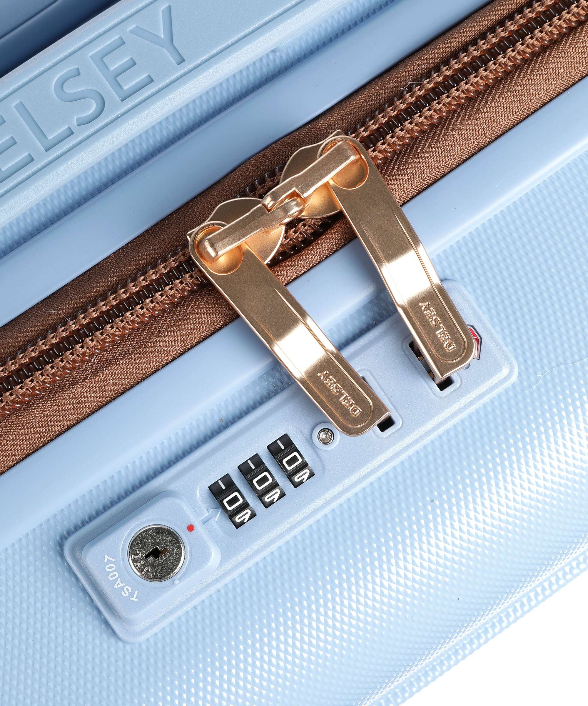 Delsey Paris Freestyle Trolley (4 wielen) himmelblau - Image 3