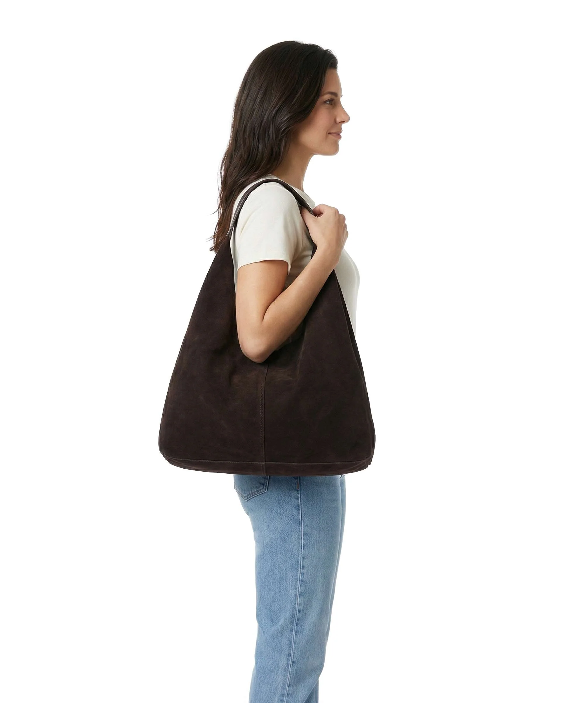 Depeche Bilbao Hobo tas chocolate - Image 3