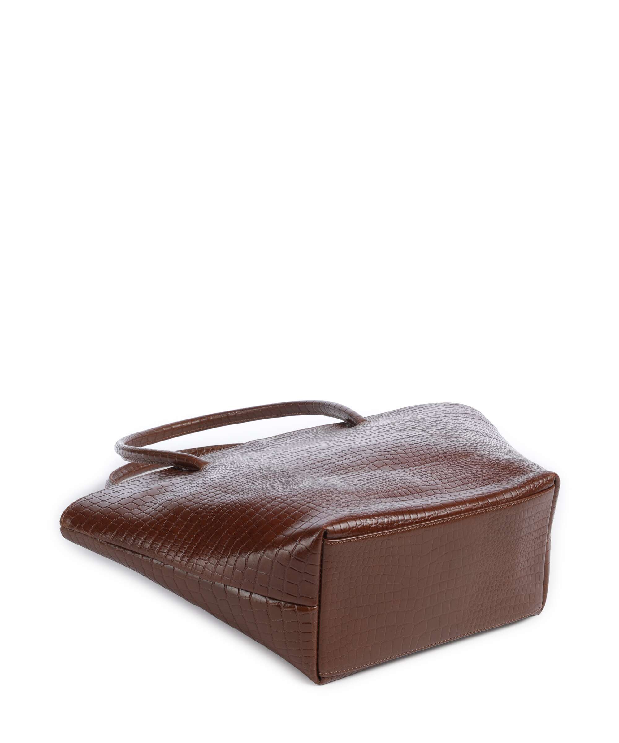 Depeche Fashion Favourites Boodschappentas cognac croco - Image 4