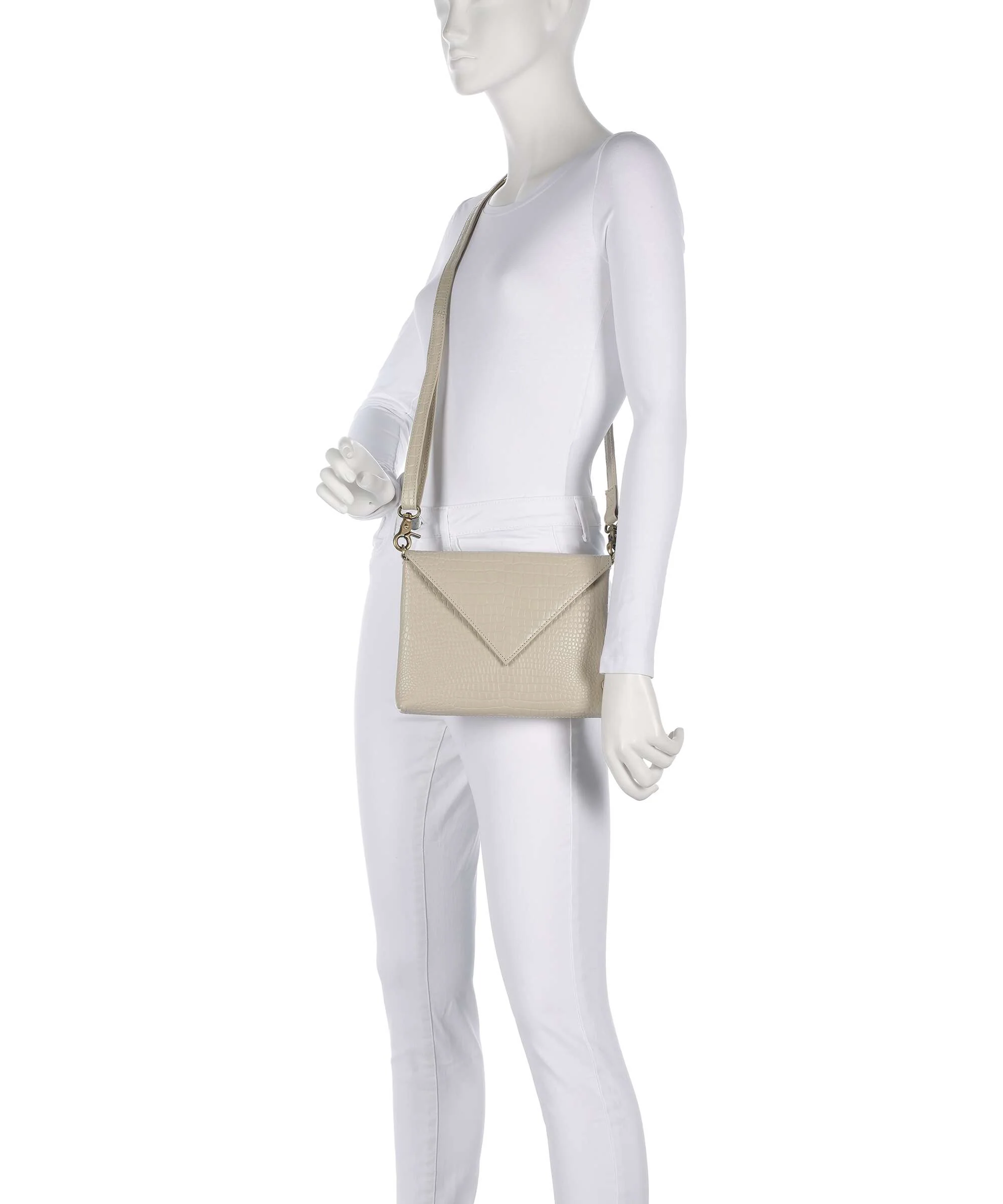 Depeche Fashion Favourites Crossbody tas sand croco - Image 3