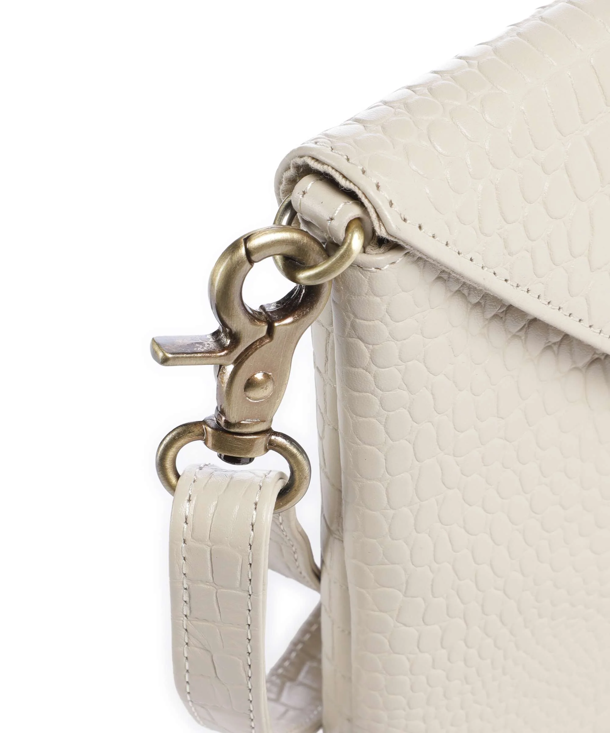 Depeche Fashion Favourites Crossbody tas sand croco - Image 4