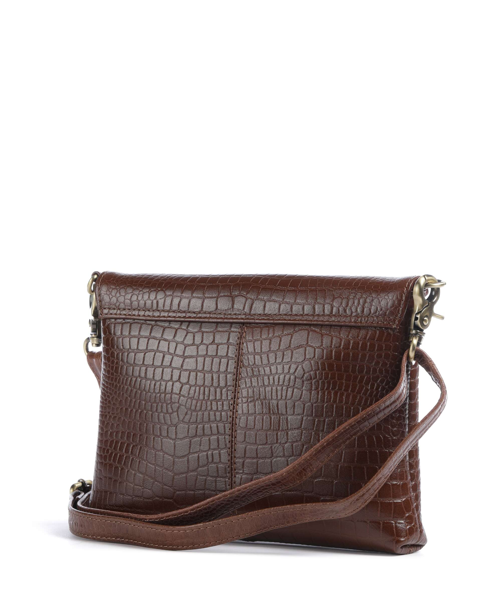 Depeche Fashion Favourites Crossbody tas cognac croco - Image 2