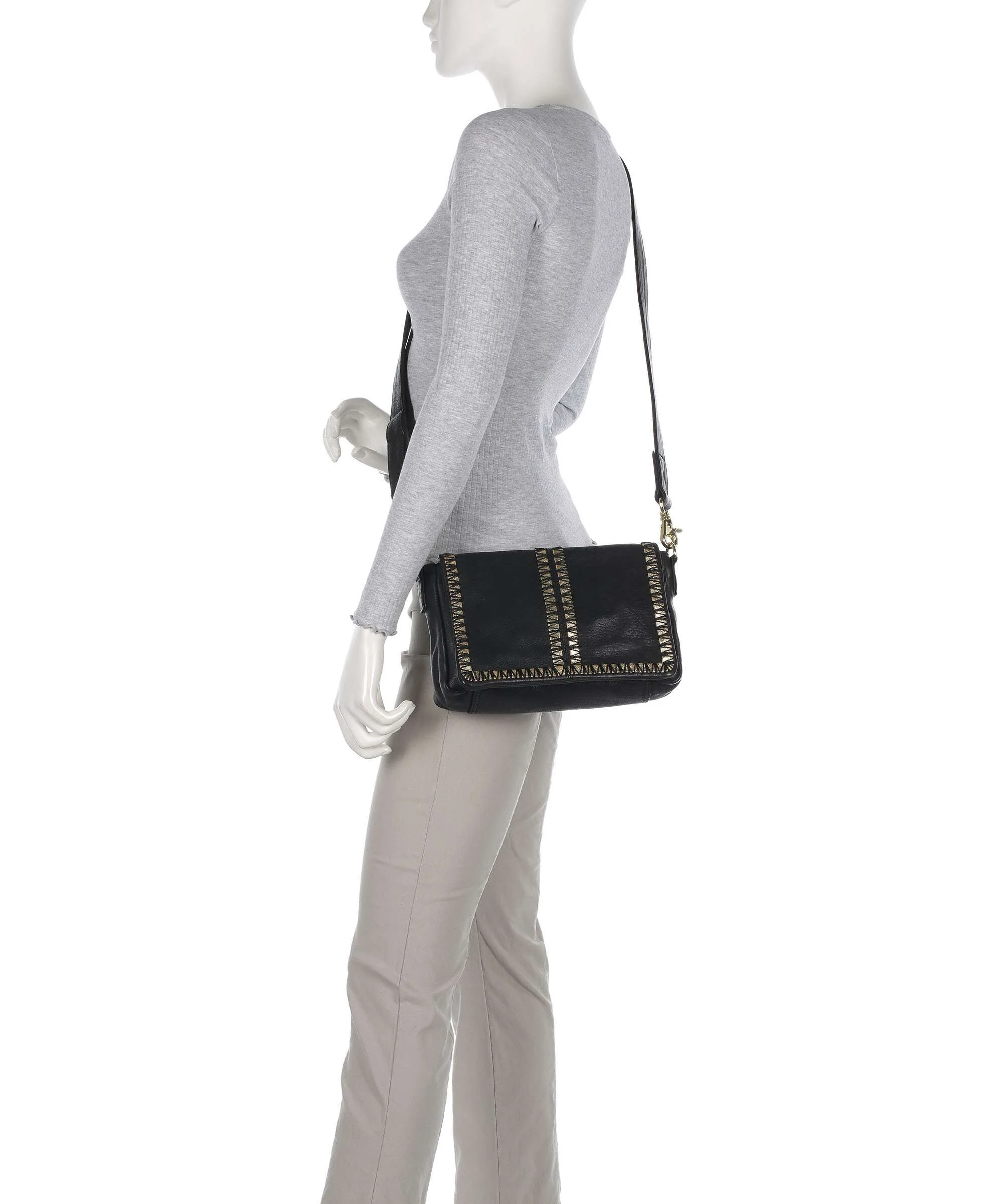 Depeche Golden Magic Crossbody tas black - Image 3