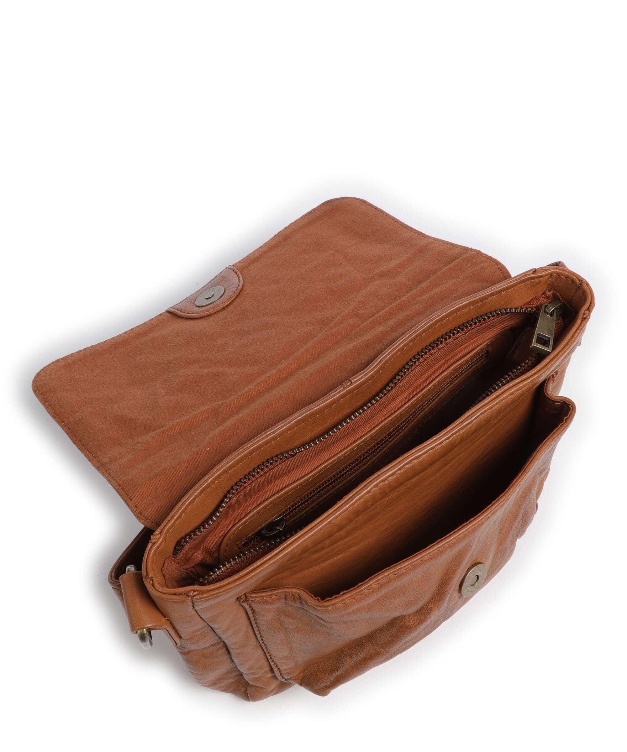 Depeche Power Field Crossbody tas cognac - Image 6