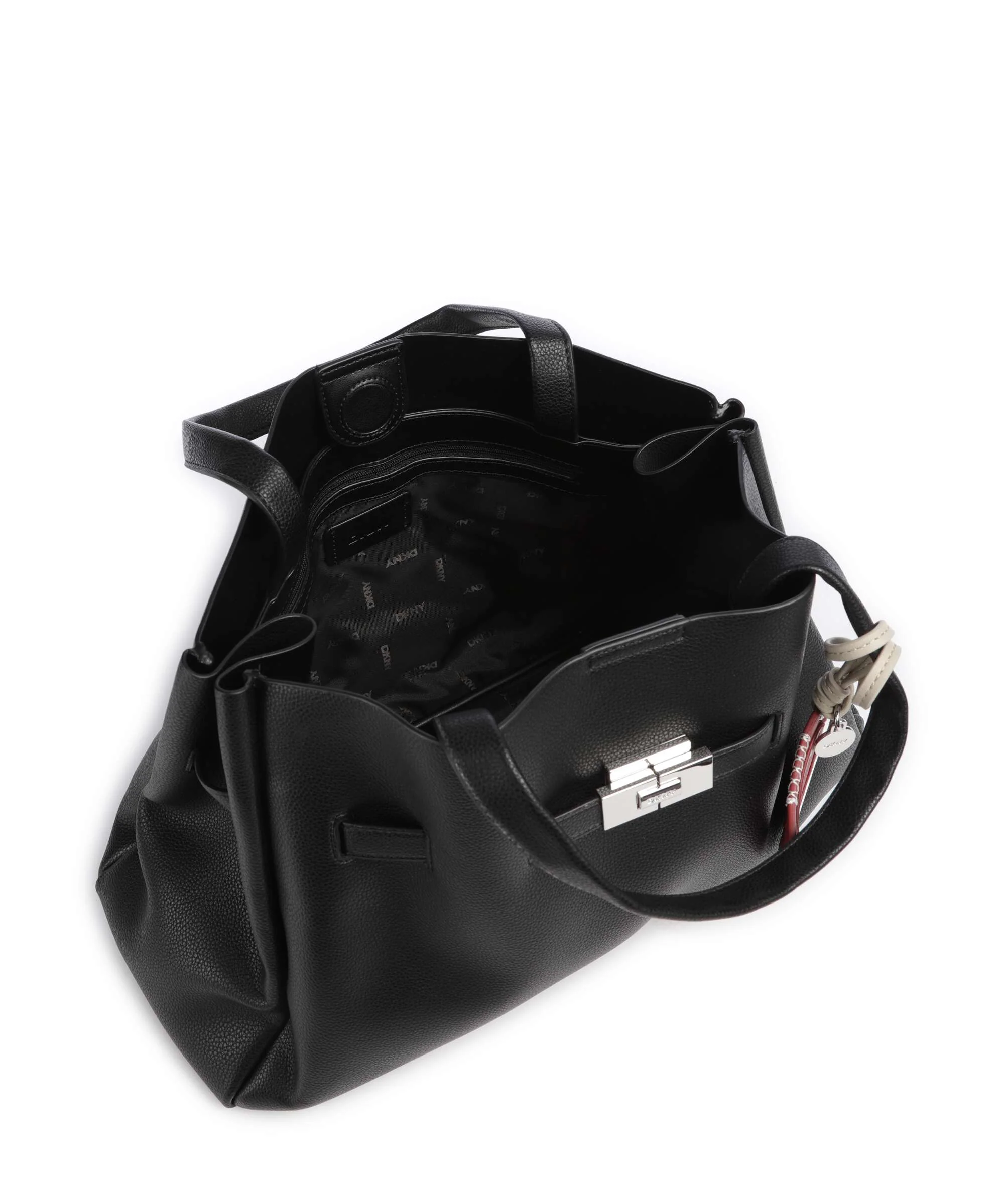 DKNY Bryar Large Handtas black/silver - Image 6