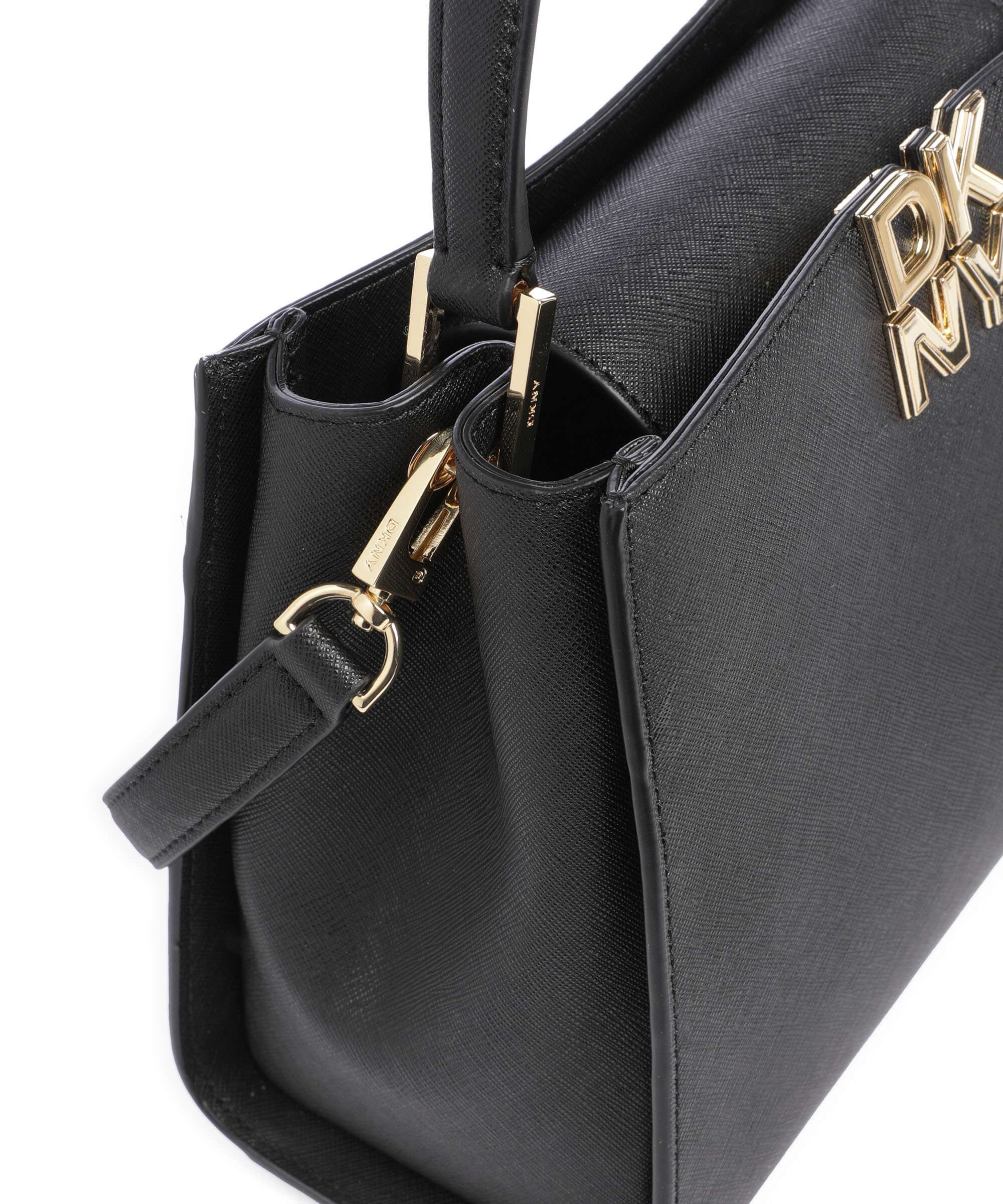 DKNY Foster Medium Handtas black/gold - Image 4