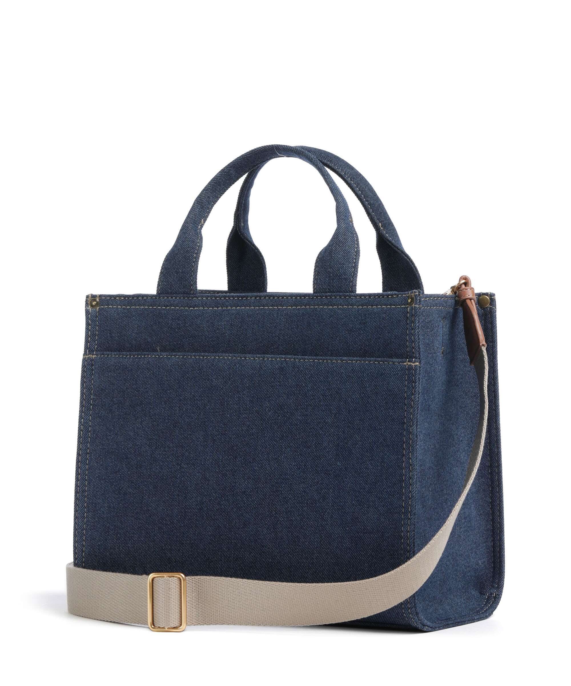 DKNY Hadlee Medium Handtas dark denim/saddle - Image 2