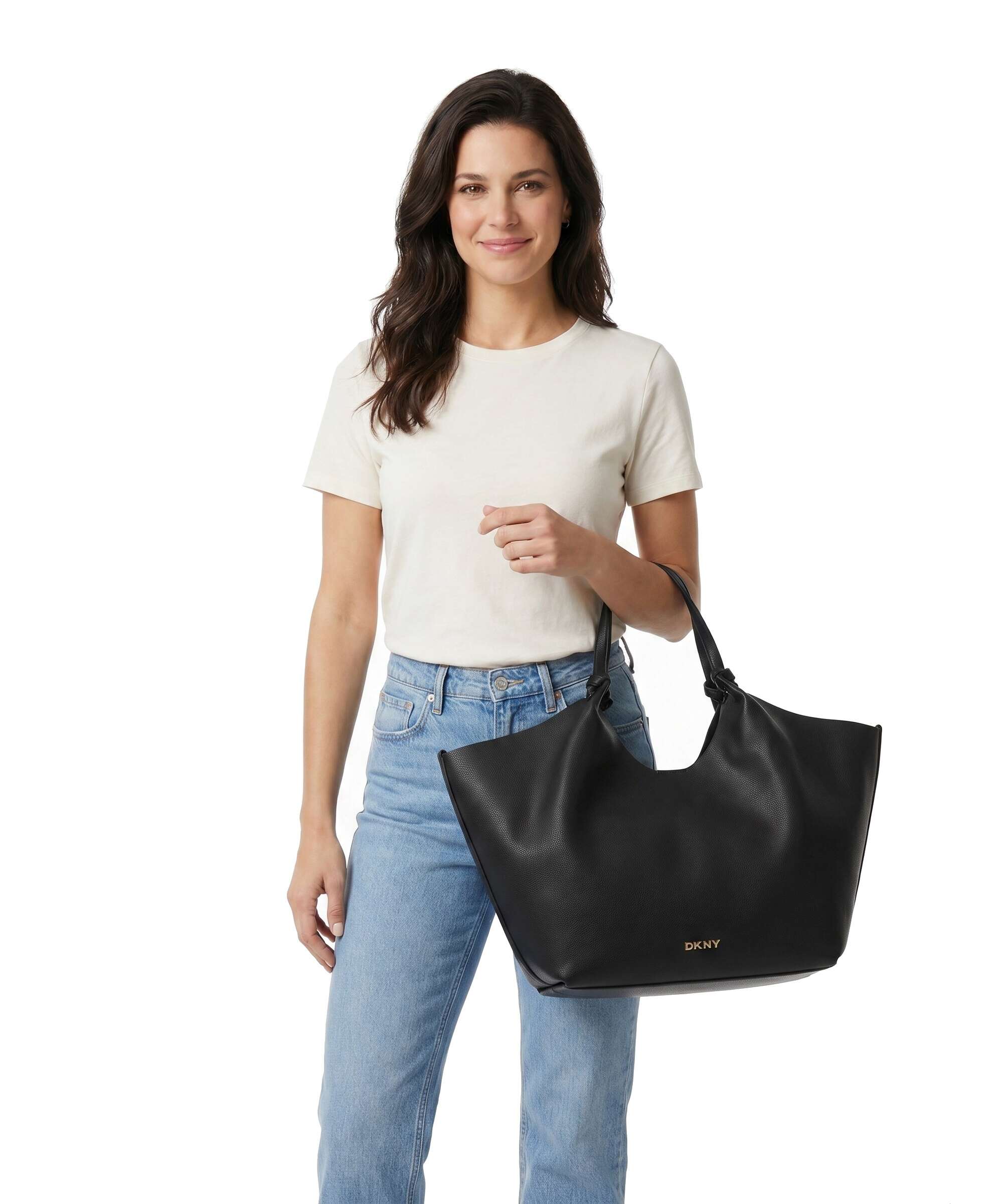 DKNY Paula Large Boodschappentas black/gold - Image 3