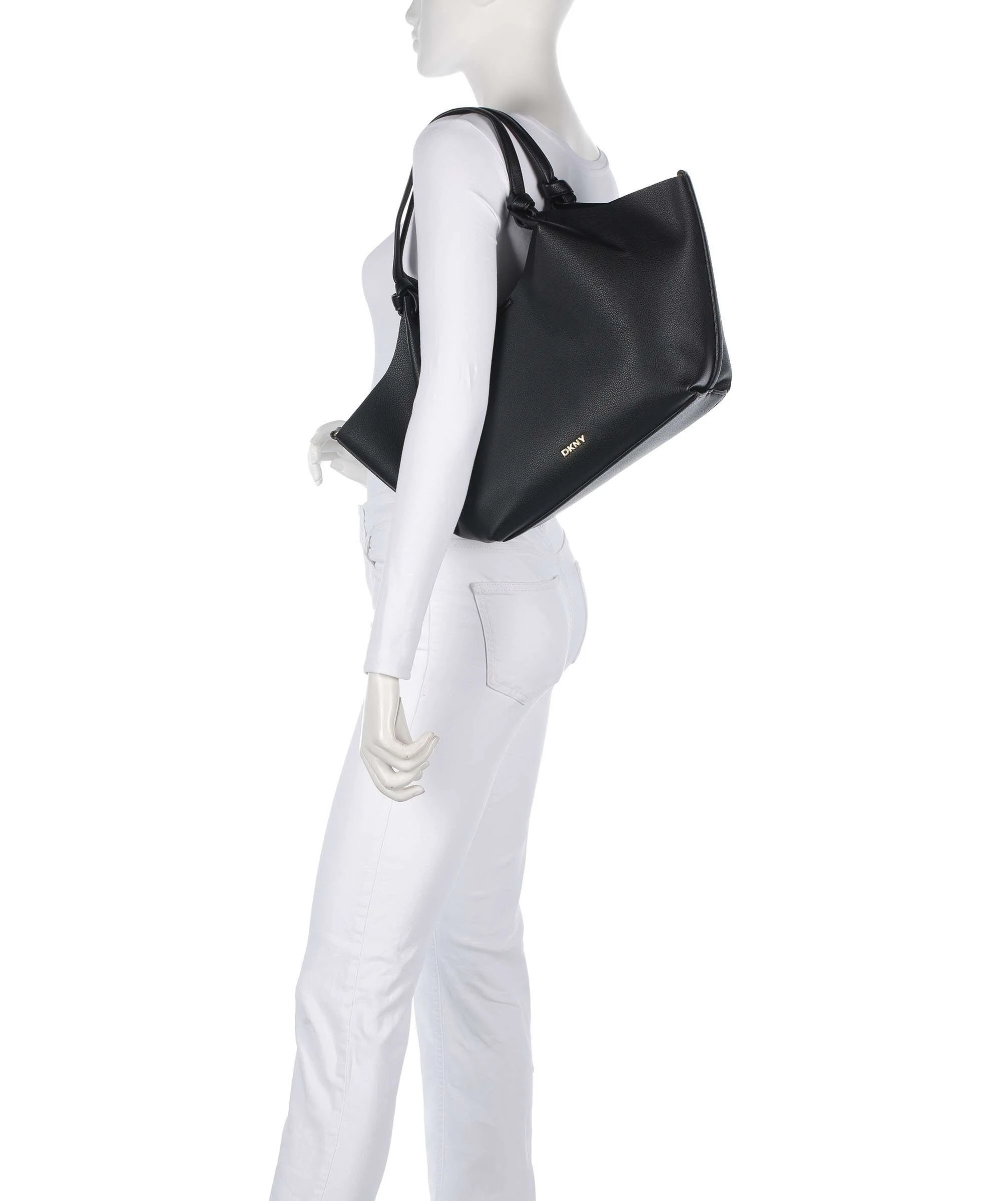 DKNY Paula Medium Boodschappentas black/gold - Image 3