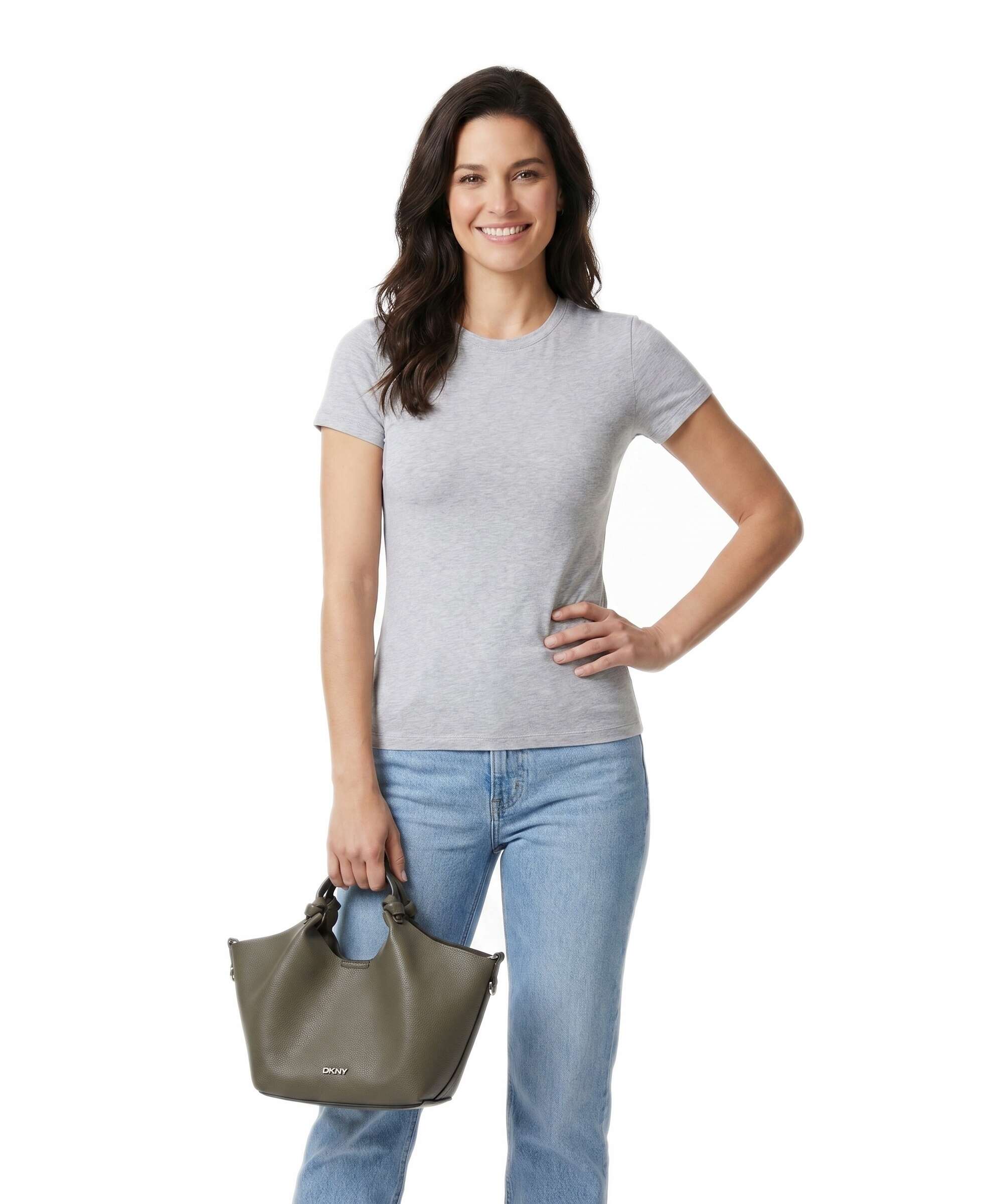 DKNY Paula Small Handtas utility green - Image 3