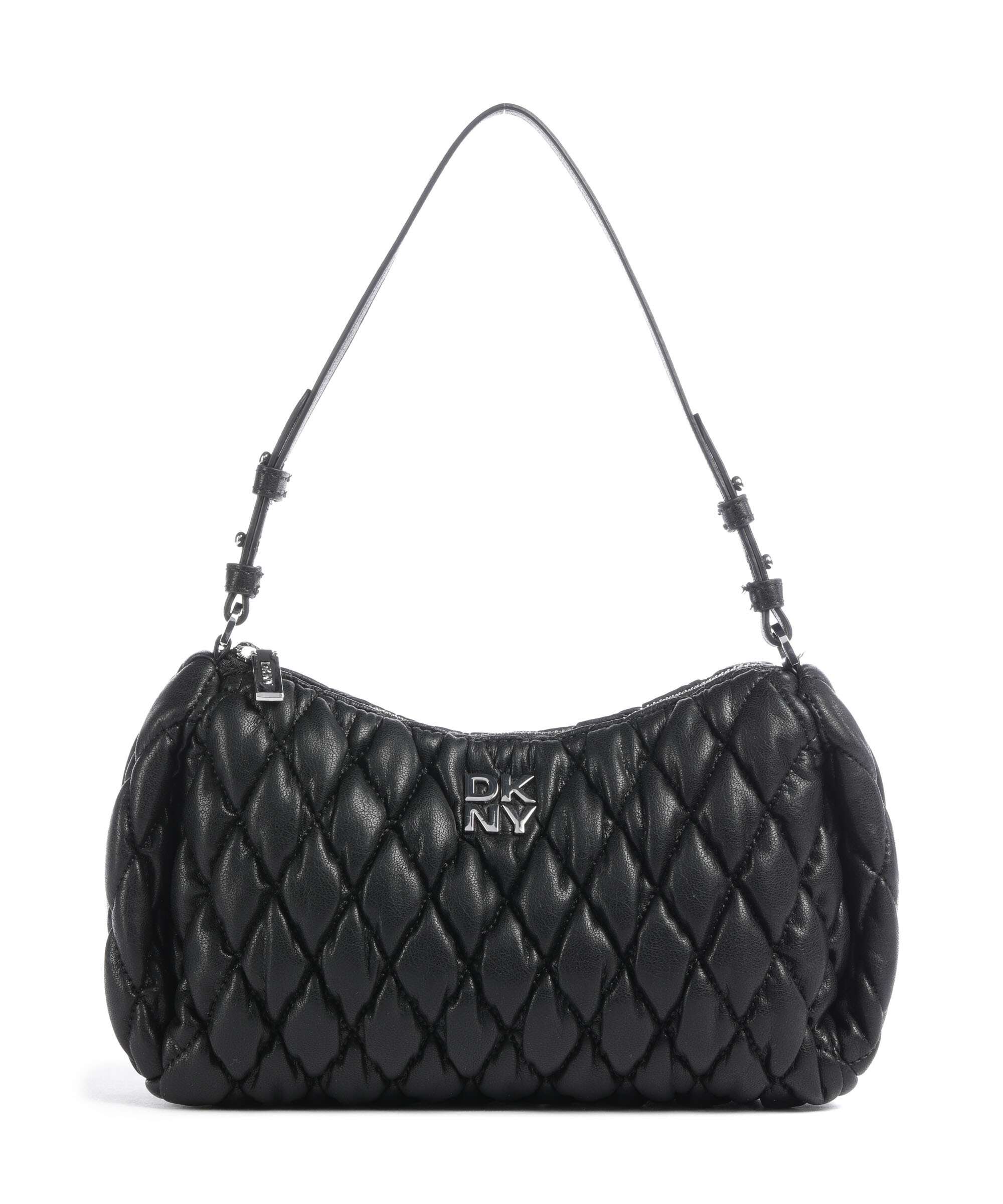 DKNY Remy Schoudertas black/silver