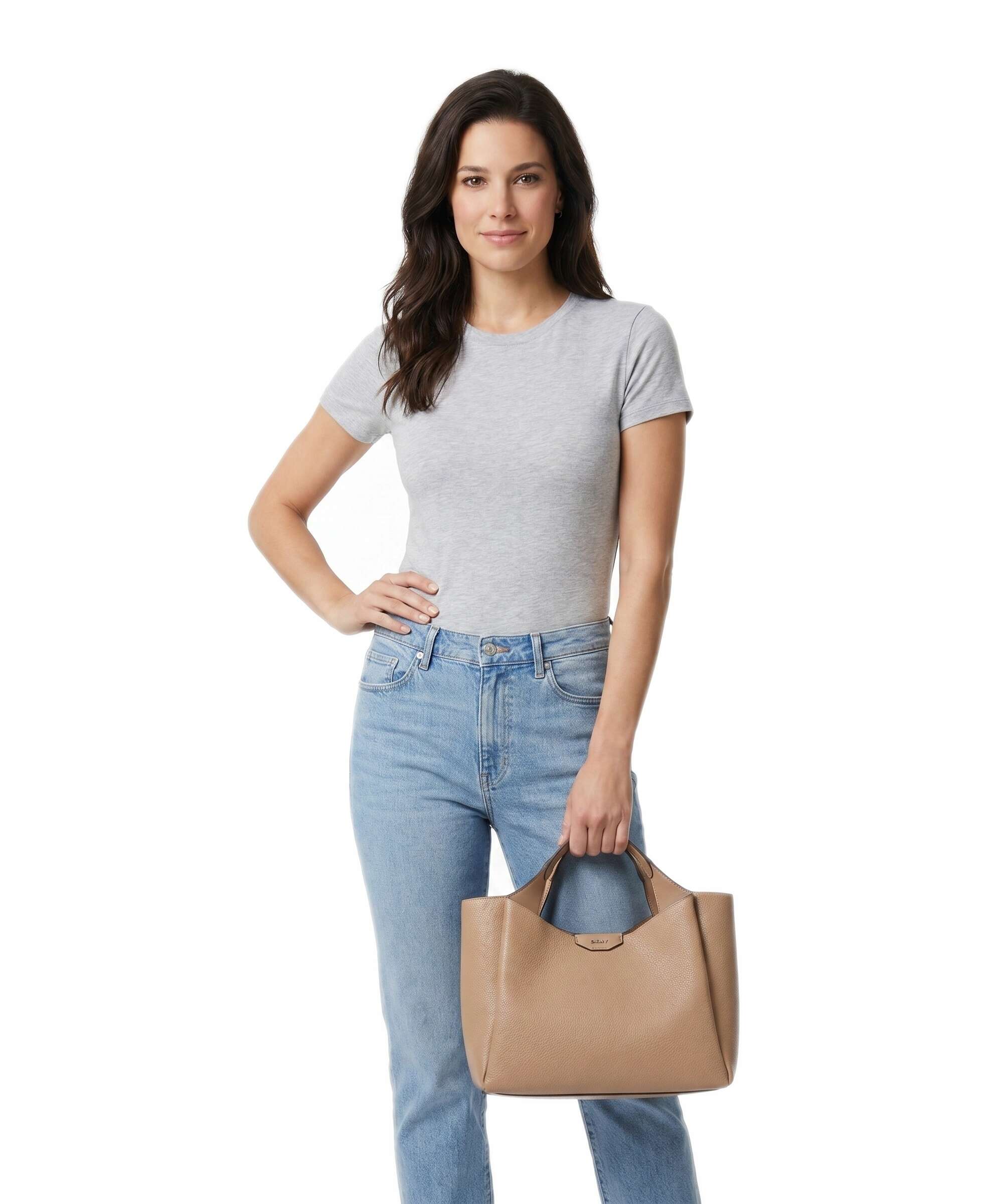 DKNY Willa Handtas hot cocoa - Image 3