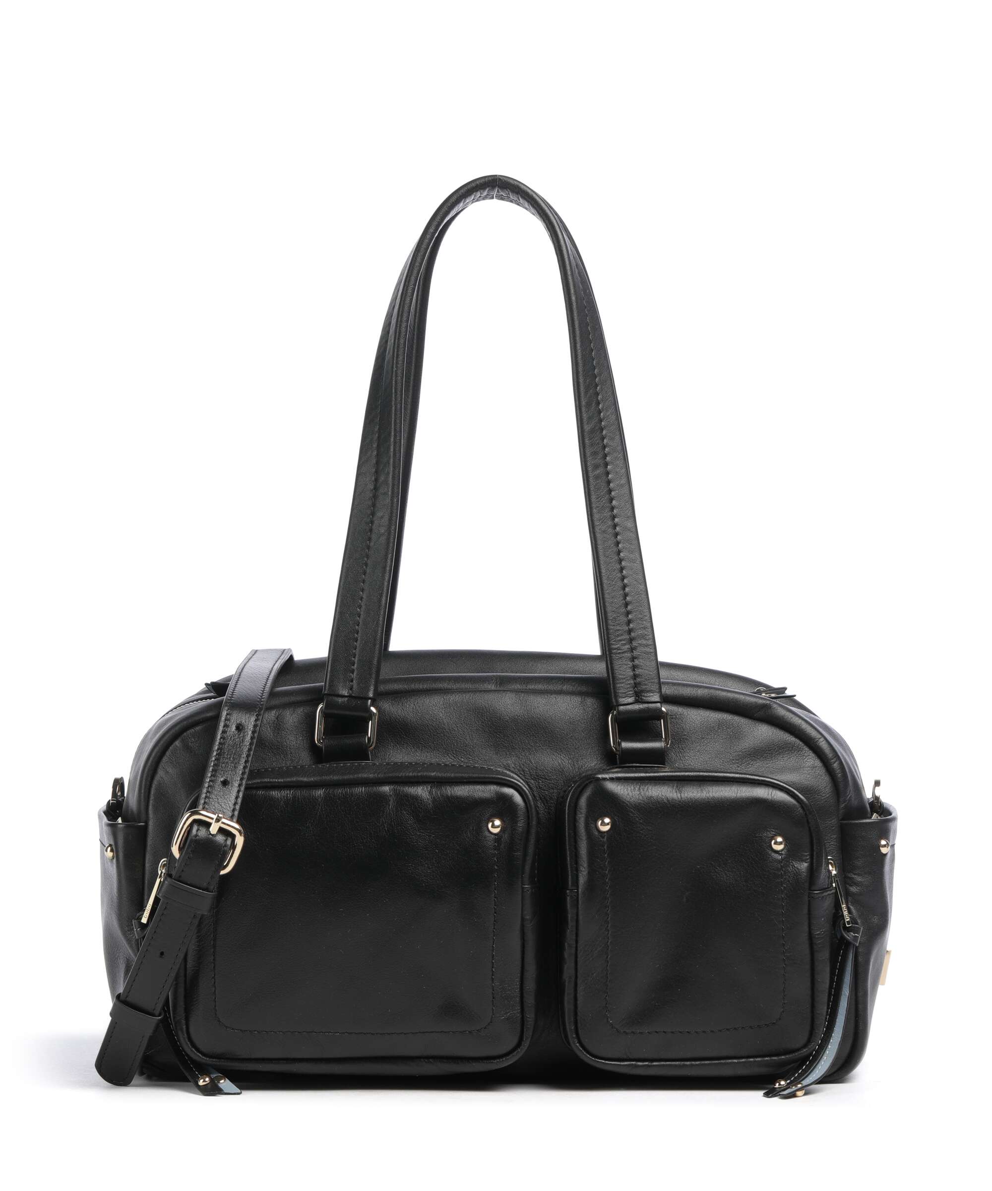 DuDu Bags Pocket Fanciful Schoudertas nero