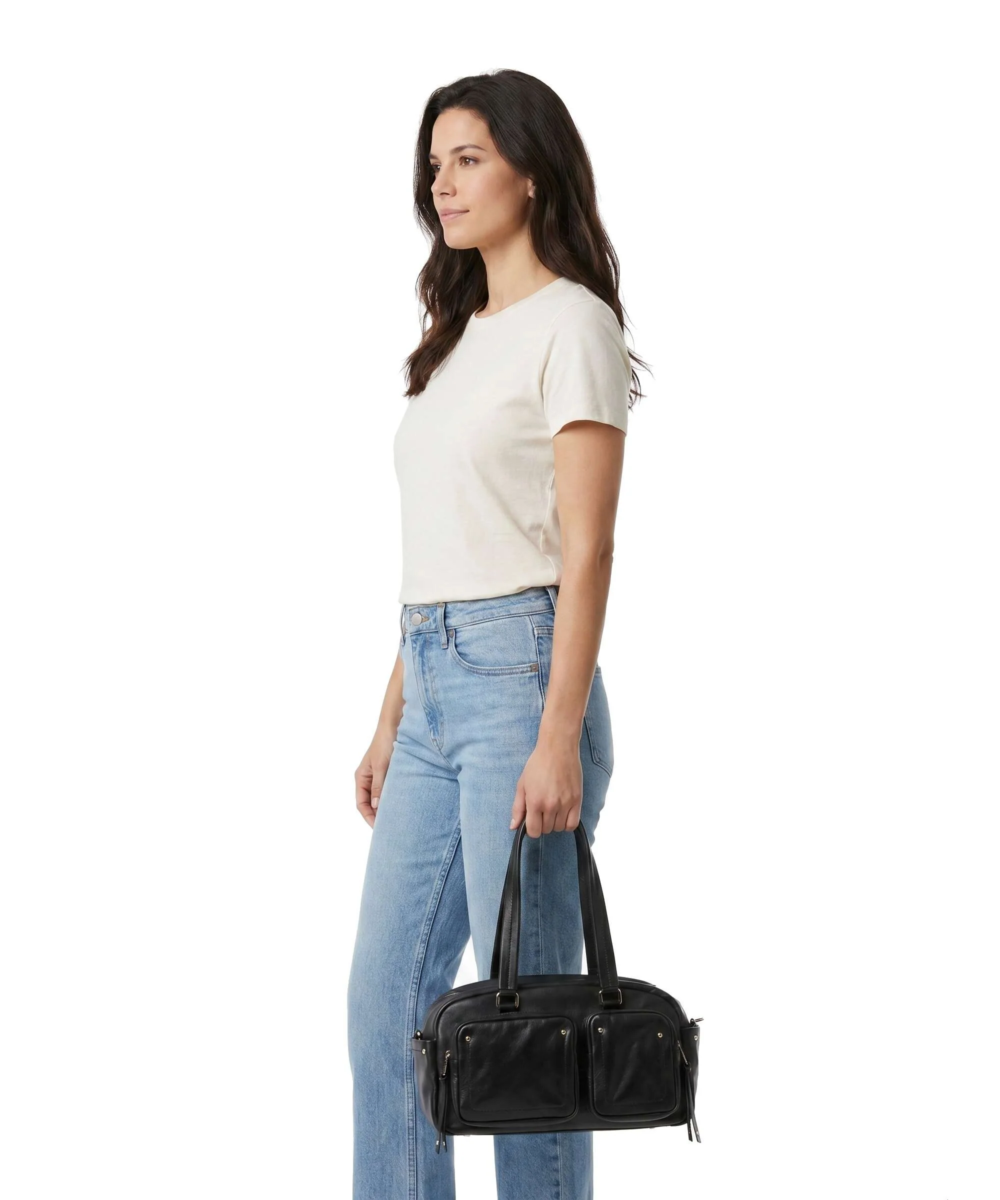 DuDu Bags Pocket Fanciful Schoudertas nero - Image 3