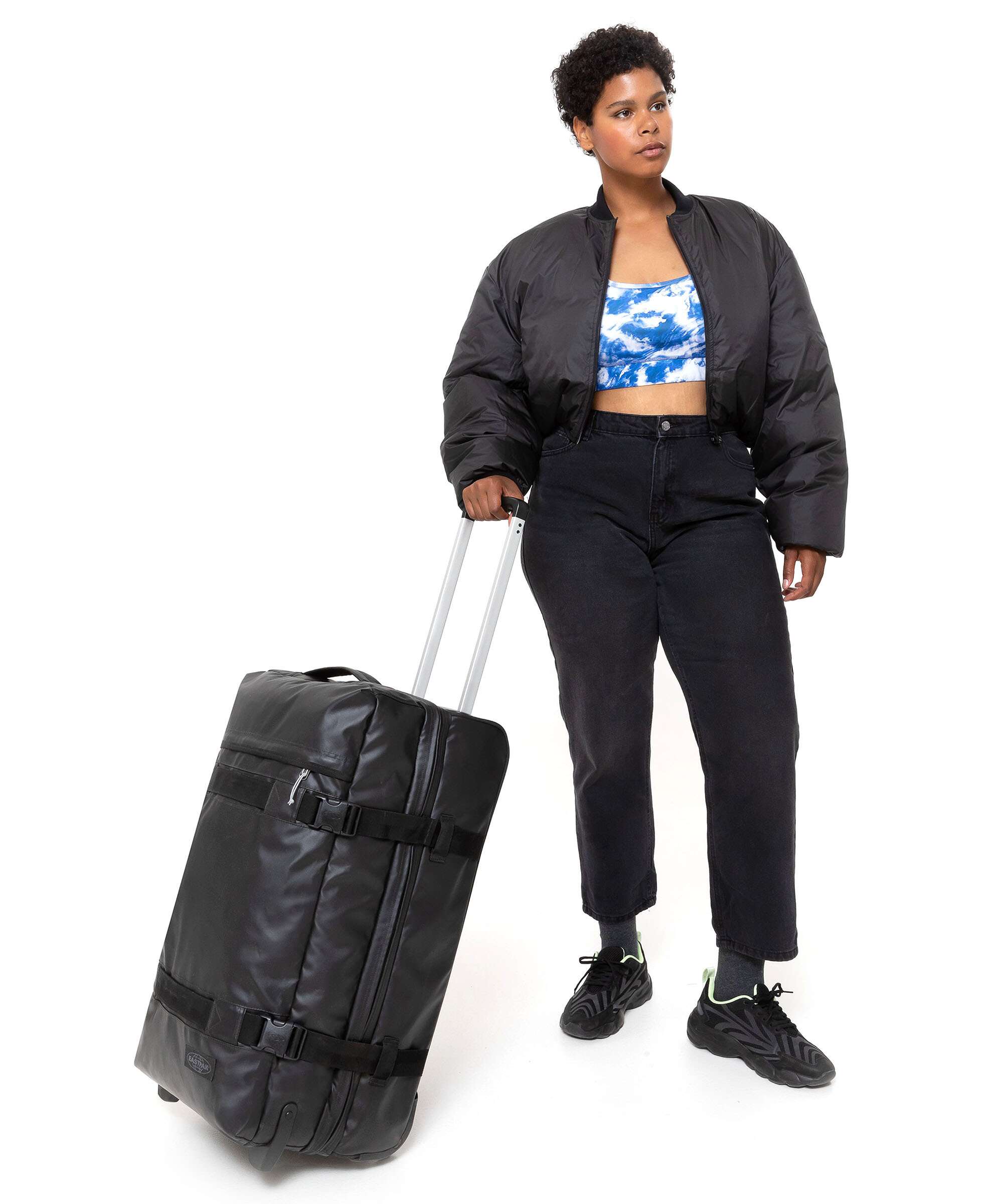 Eastpak Tarp Transit'R M Reistas met wielen tarp black - Image 3