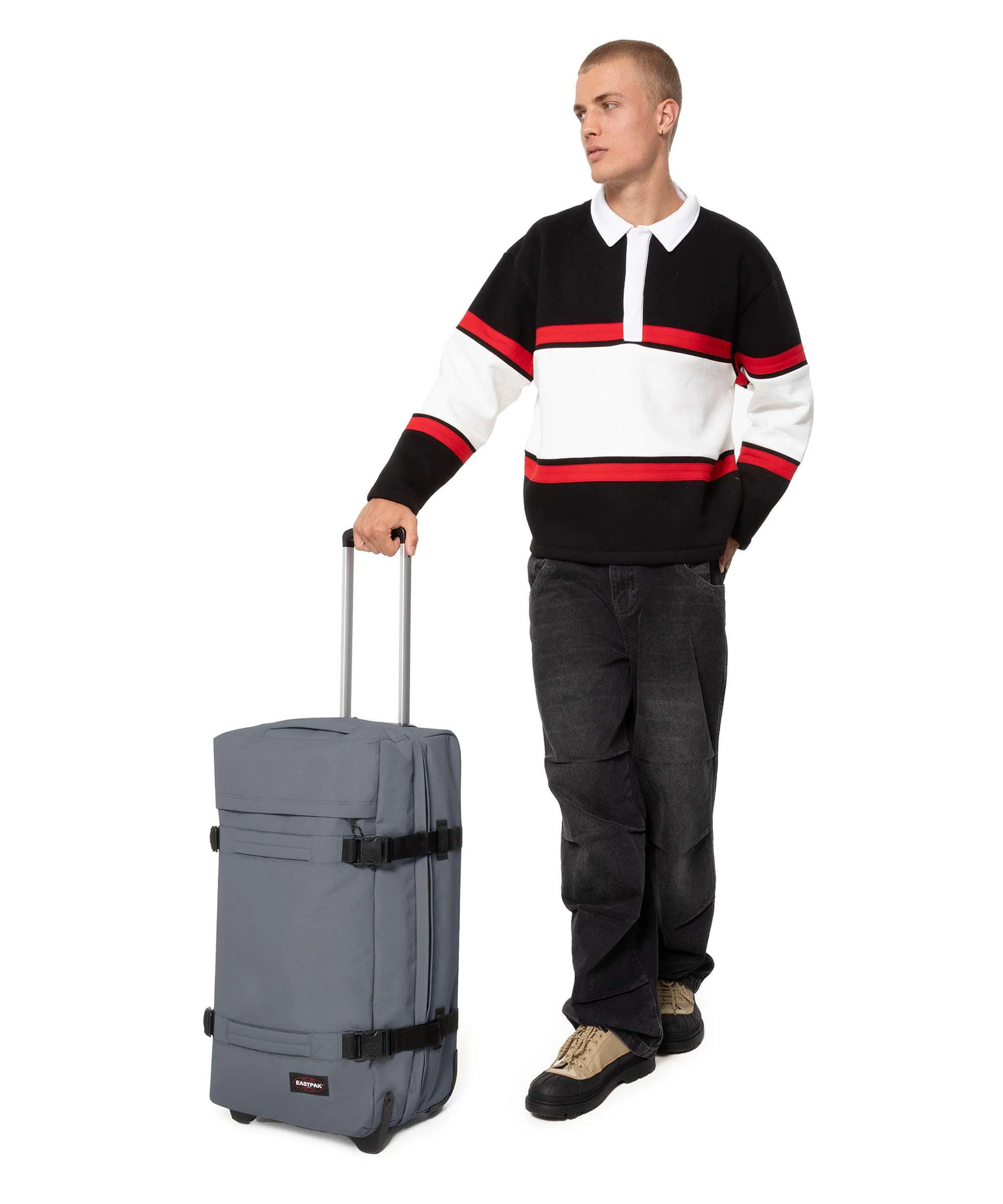 Eastpak Transit'R M Reistas met wielen cobble grey - Image 4