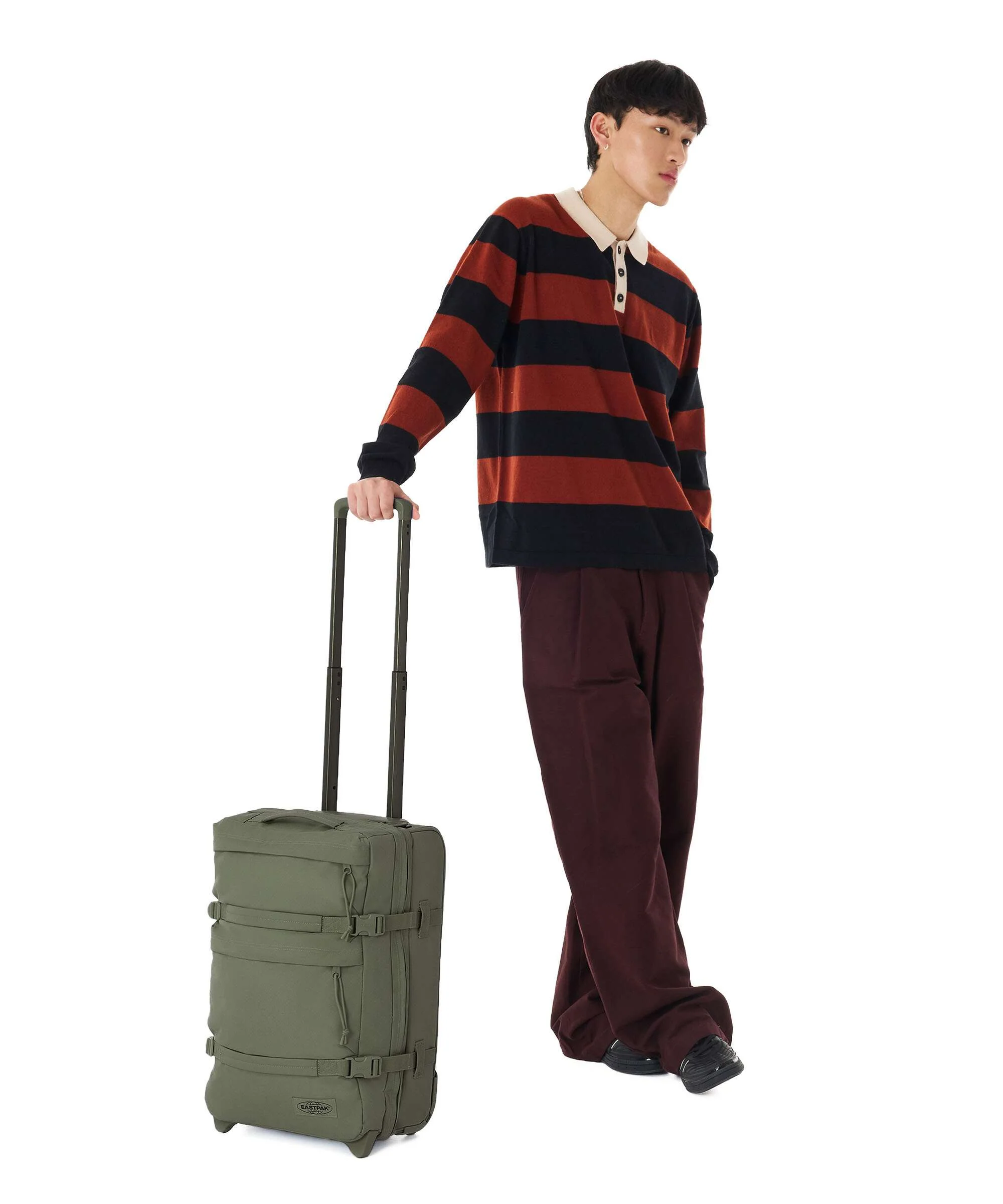 Eastpak Transit'R Plus Mono S Reistas met wielen khaki - Image 3