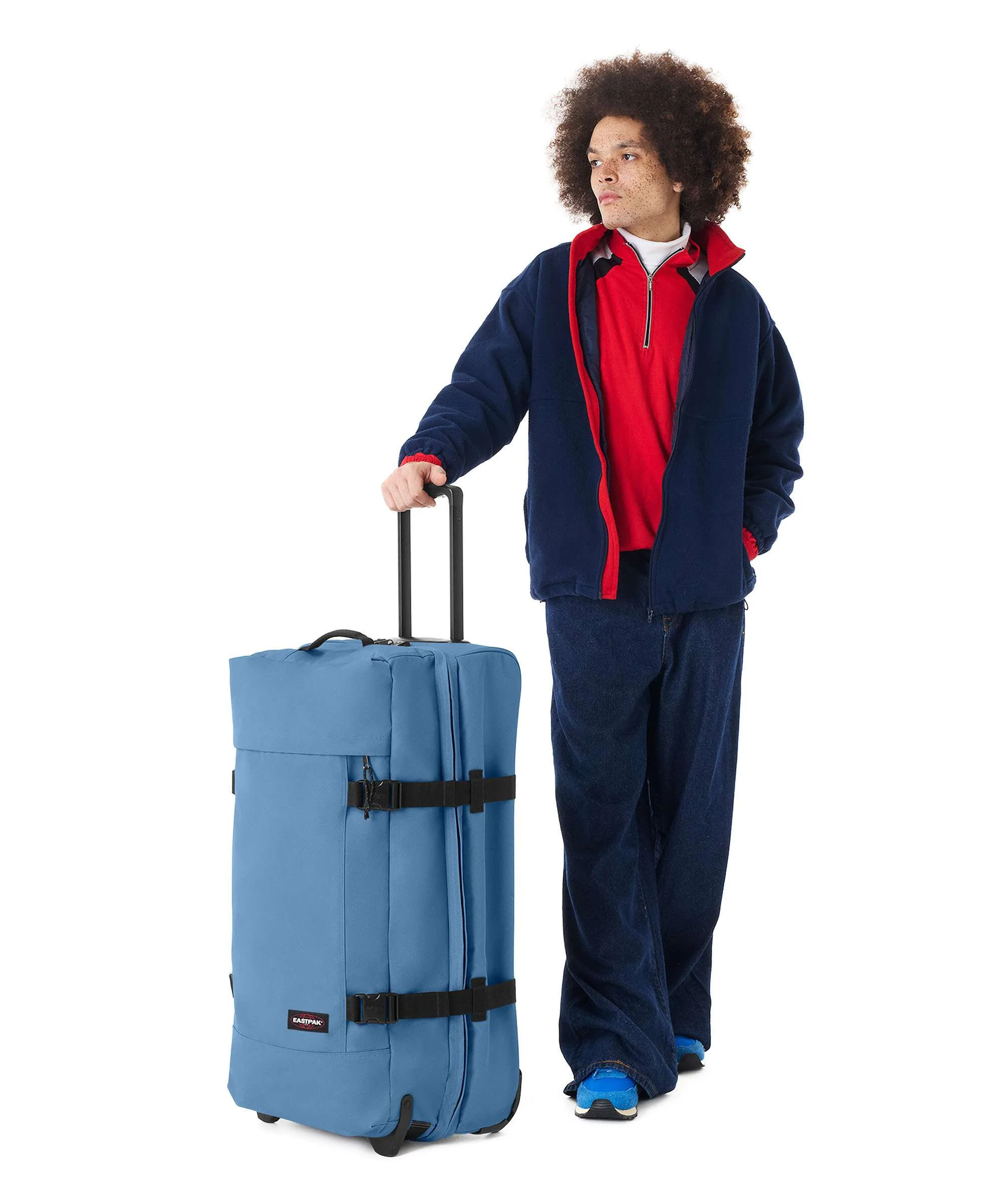 Eastpak Tranverz L Reistas met wielen aviator blue - Image 3