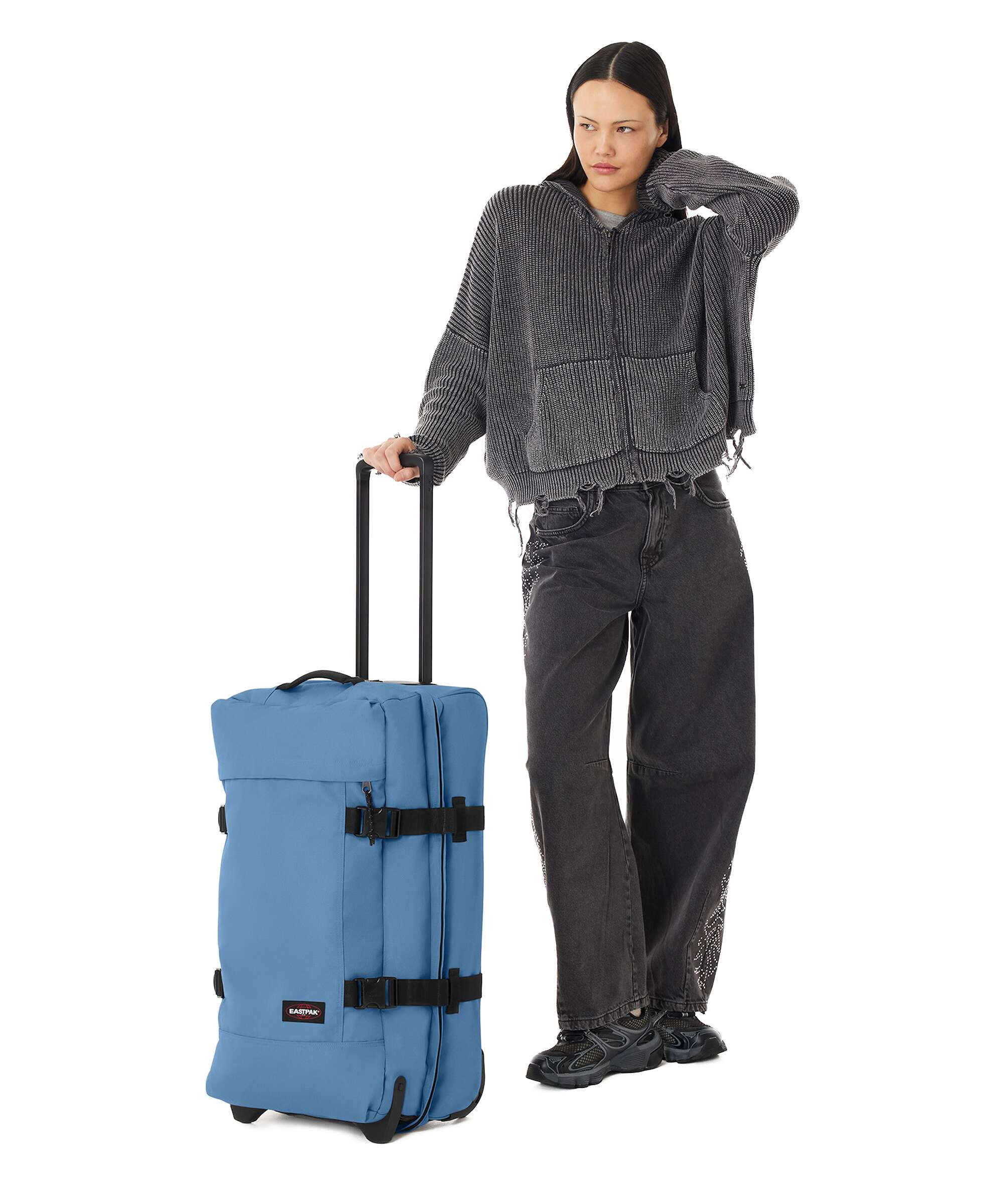 Eastpak Tranverz M Reistas met wielen aviator blue - Image 3