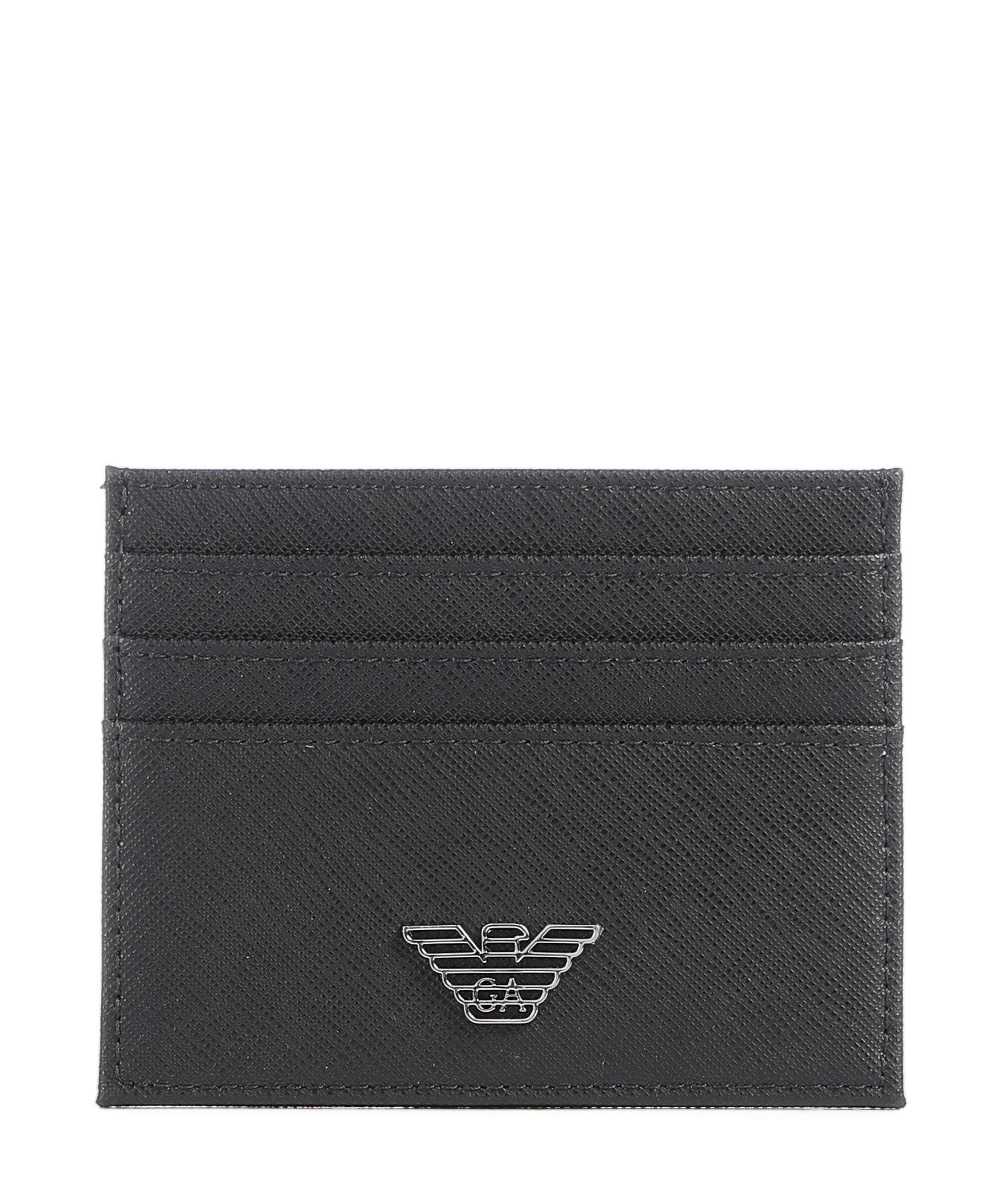 Emporio Armani Business Regenerated Creditcardhouder black