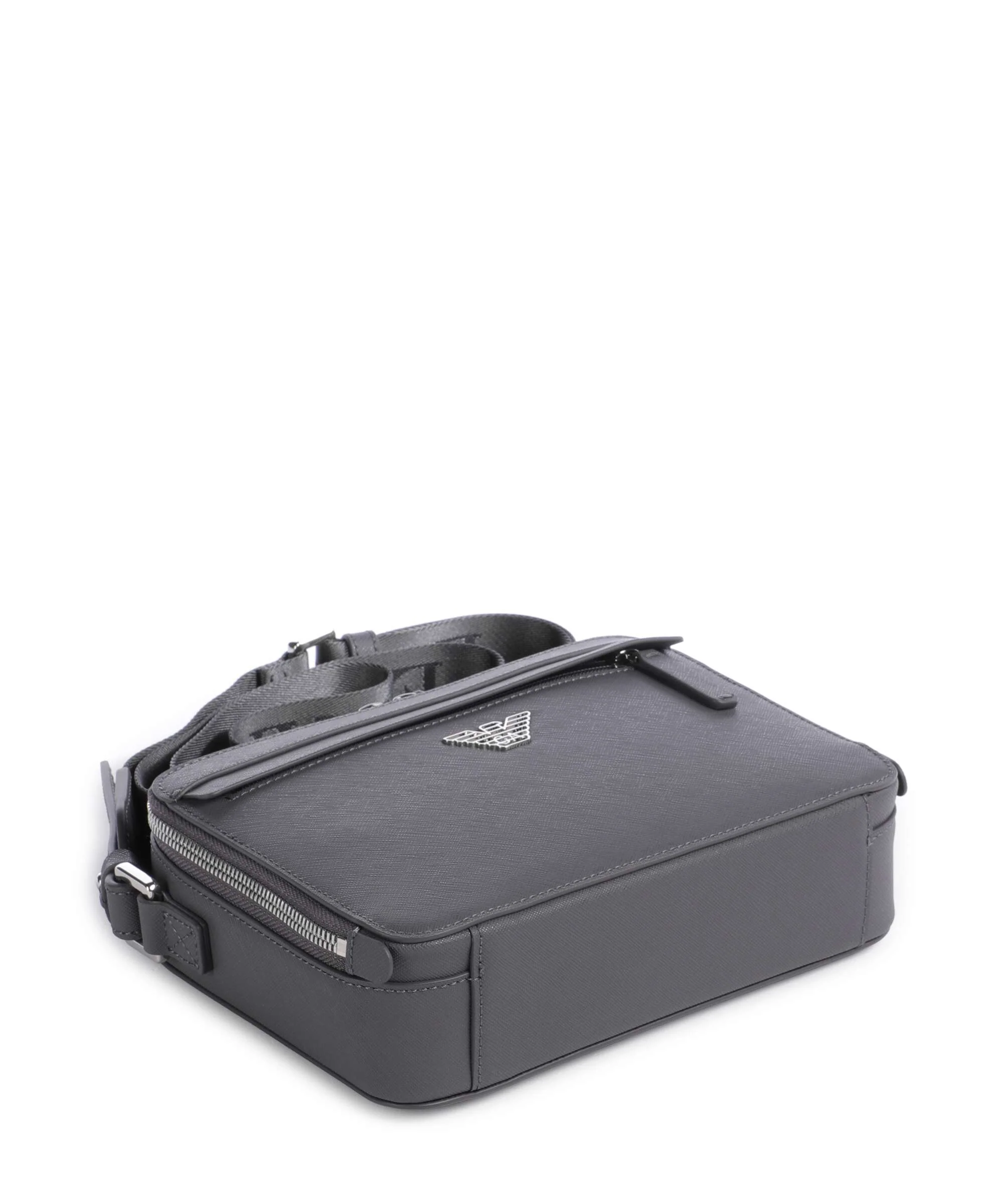 Emporio Armani Business Regenerated Crossbody tas grey - Image 4
