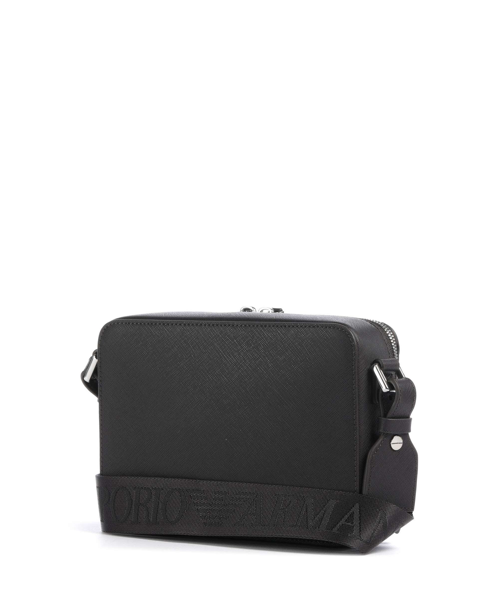 Emporio Armani Business Regenerated Crossbody tas ebony - Image 2