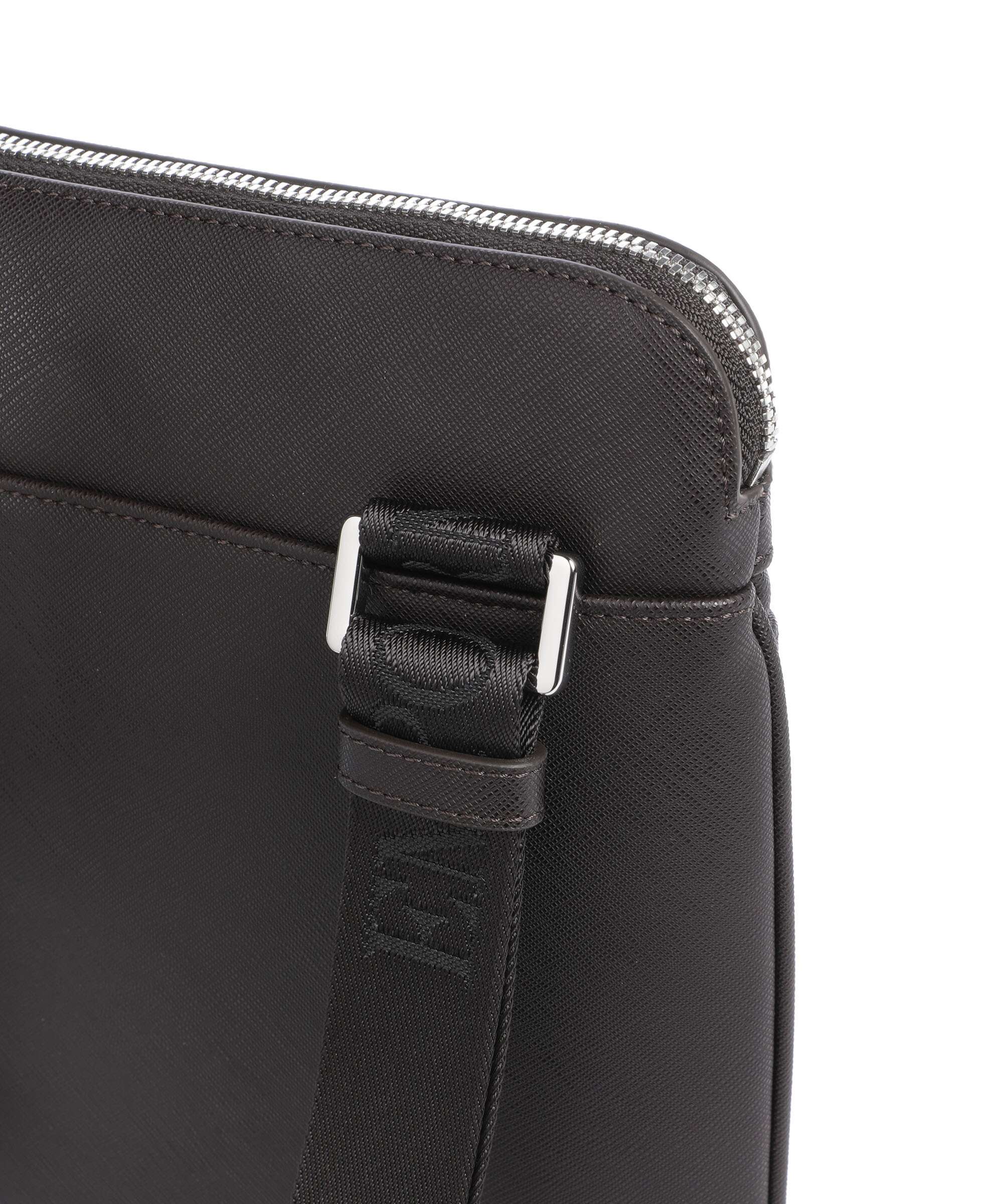 Emporio Armani Business Regenerated Crossbody tas ebony - Image 4