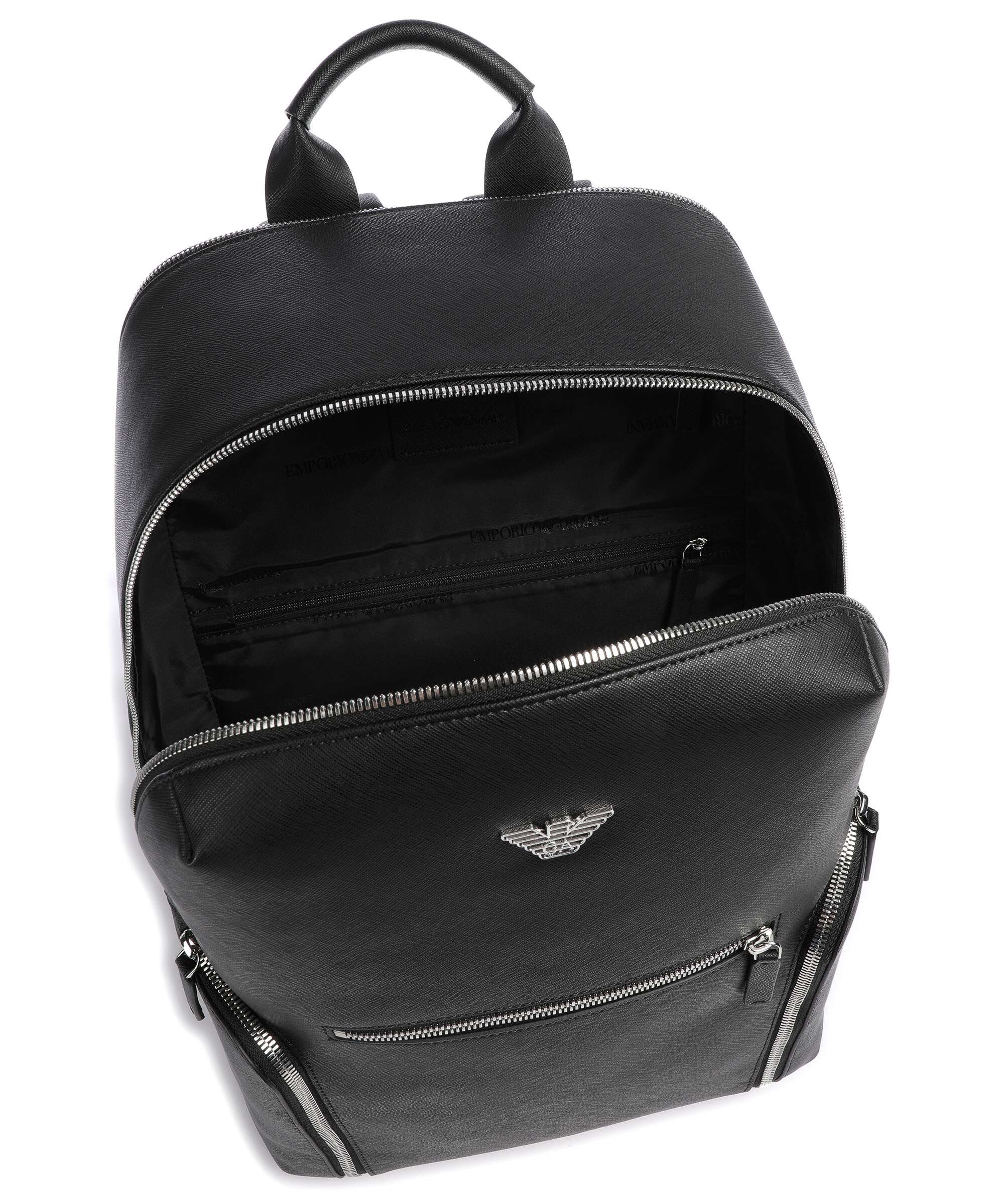 Emporio Armani Business Regenerated Rugzak black - Image 6
