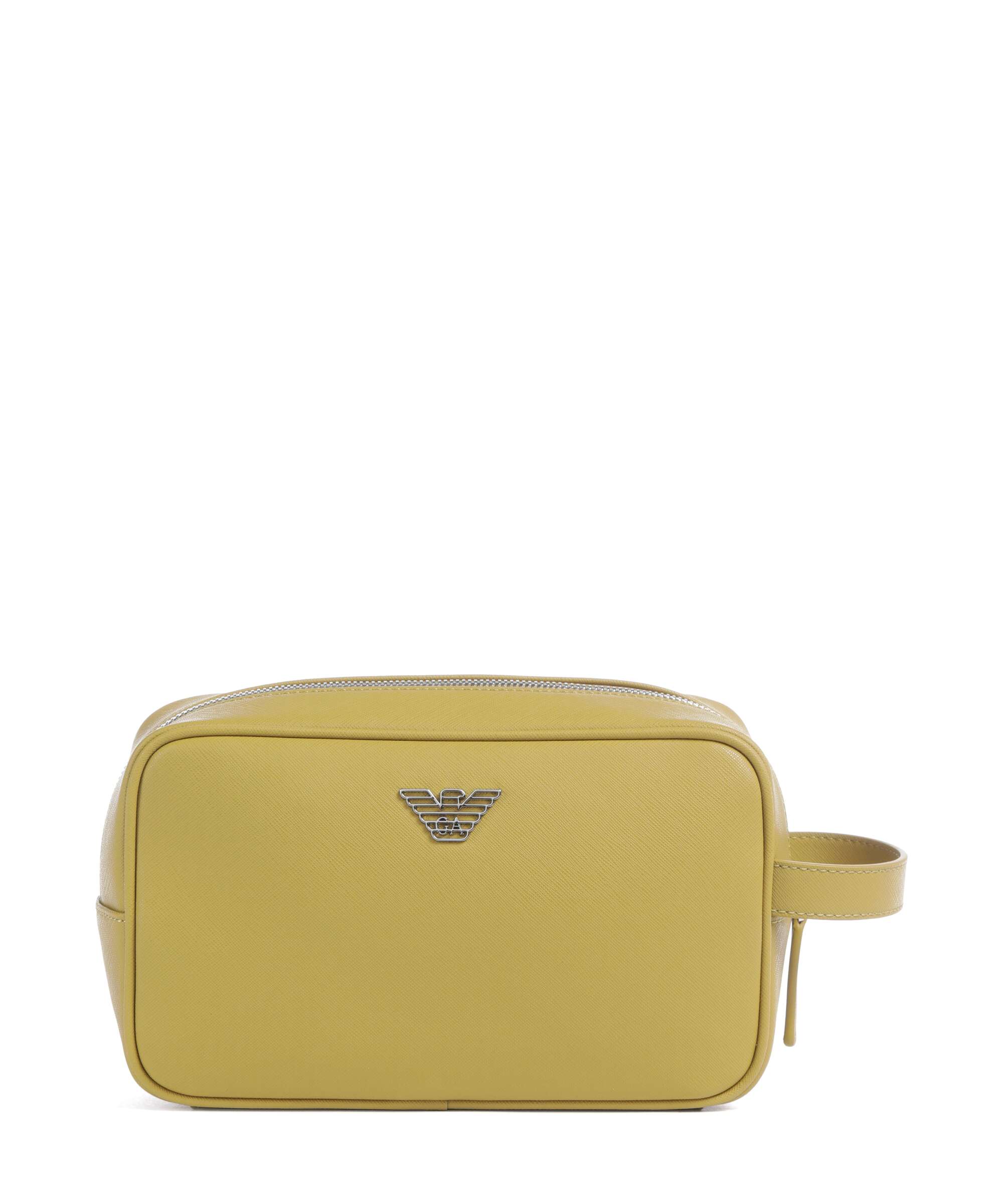Emporio Armani Business Regenerated Toilettas ecru olive