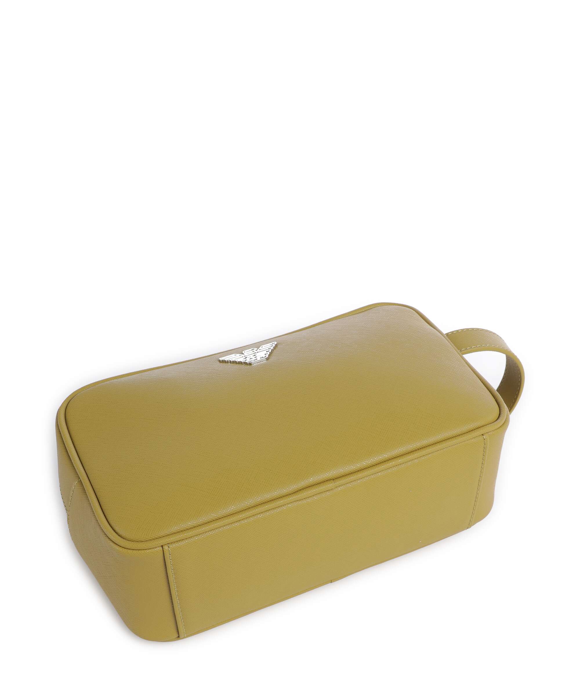 Emporio Armani Business Regenerated Toilettas ecru olive - Image 3