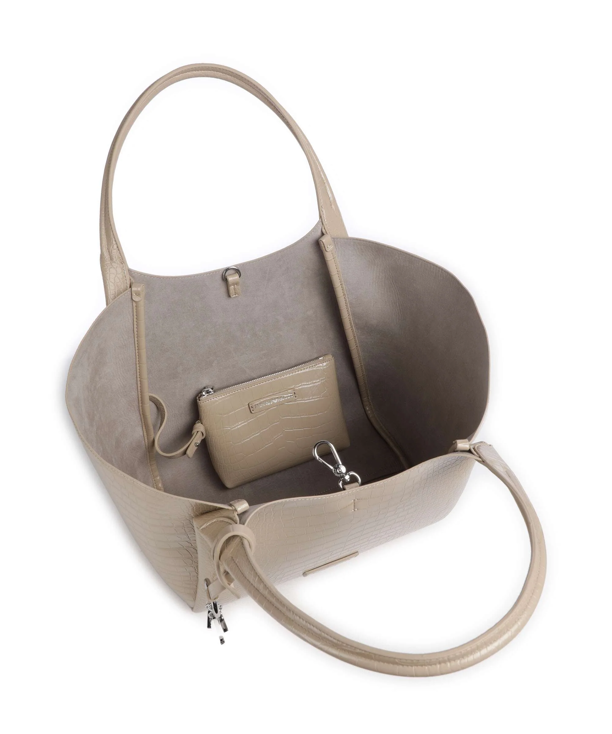 Emporio Armani Durini 24 Boodschappentas beige - Image 6