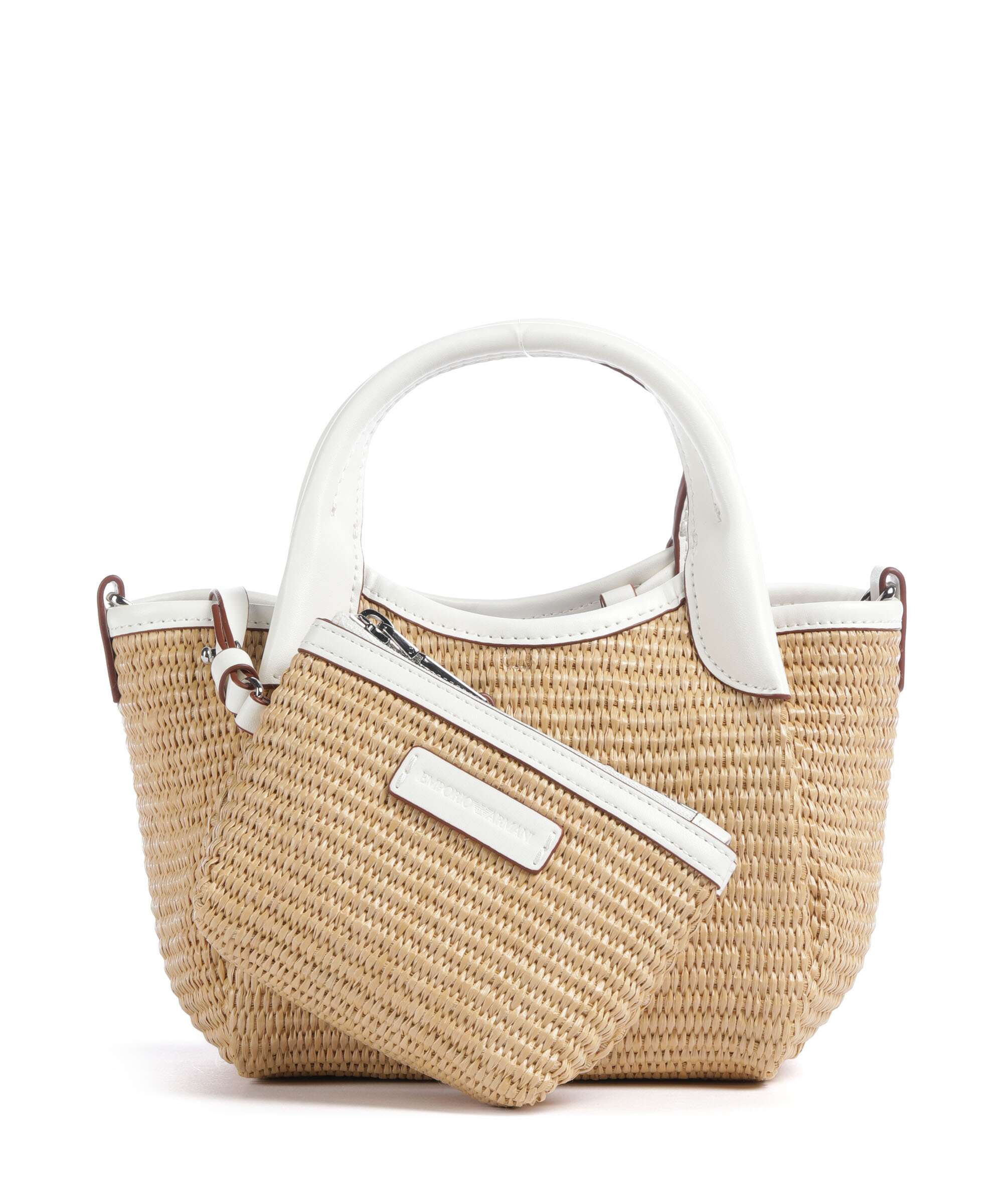Emporio Armani Durini 24 S Crossbody tas naturale/bianco - Image 4