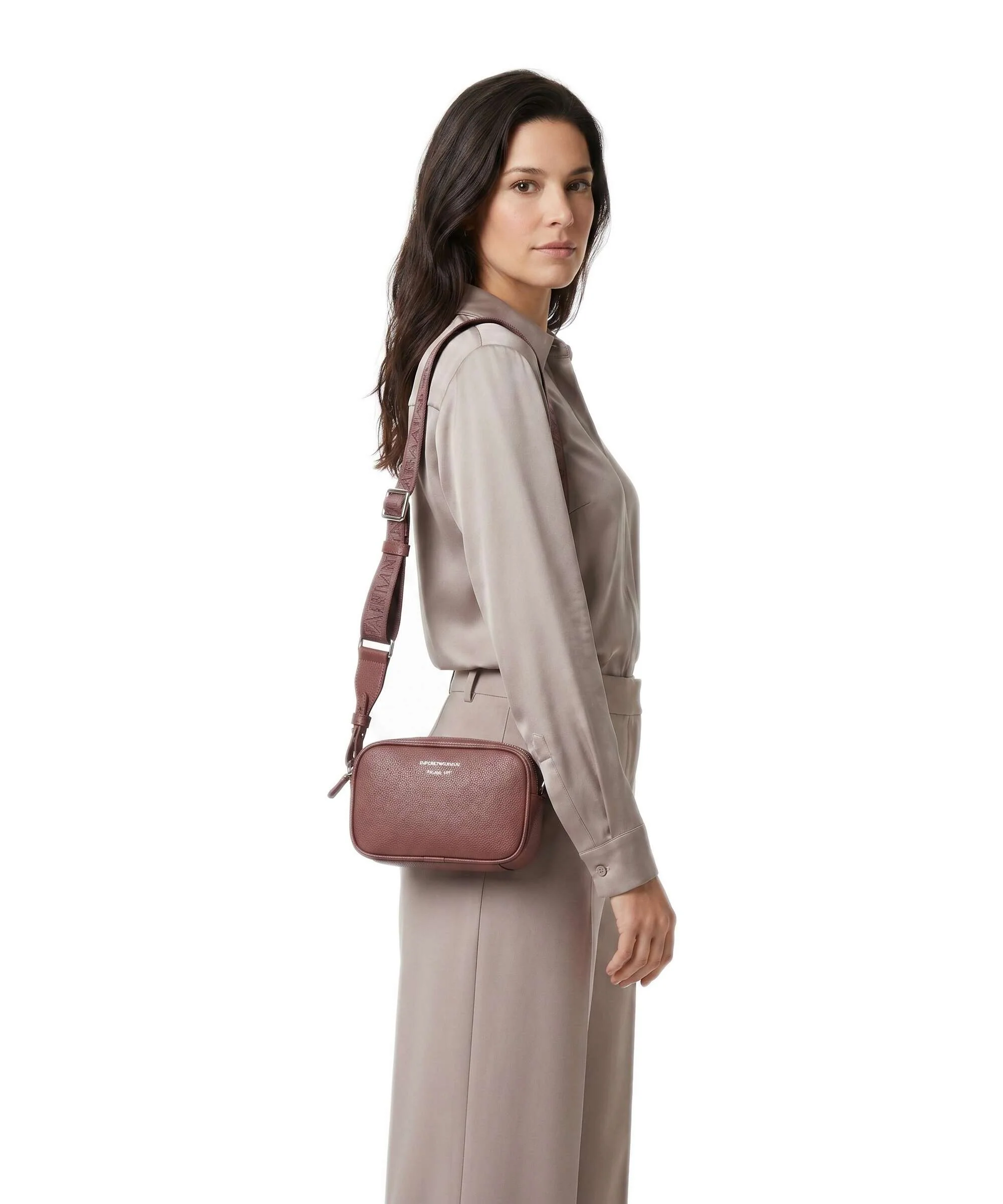 Emporio Armani Lilly Crossbody tas gianduia/navy - Image 3