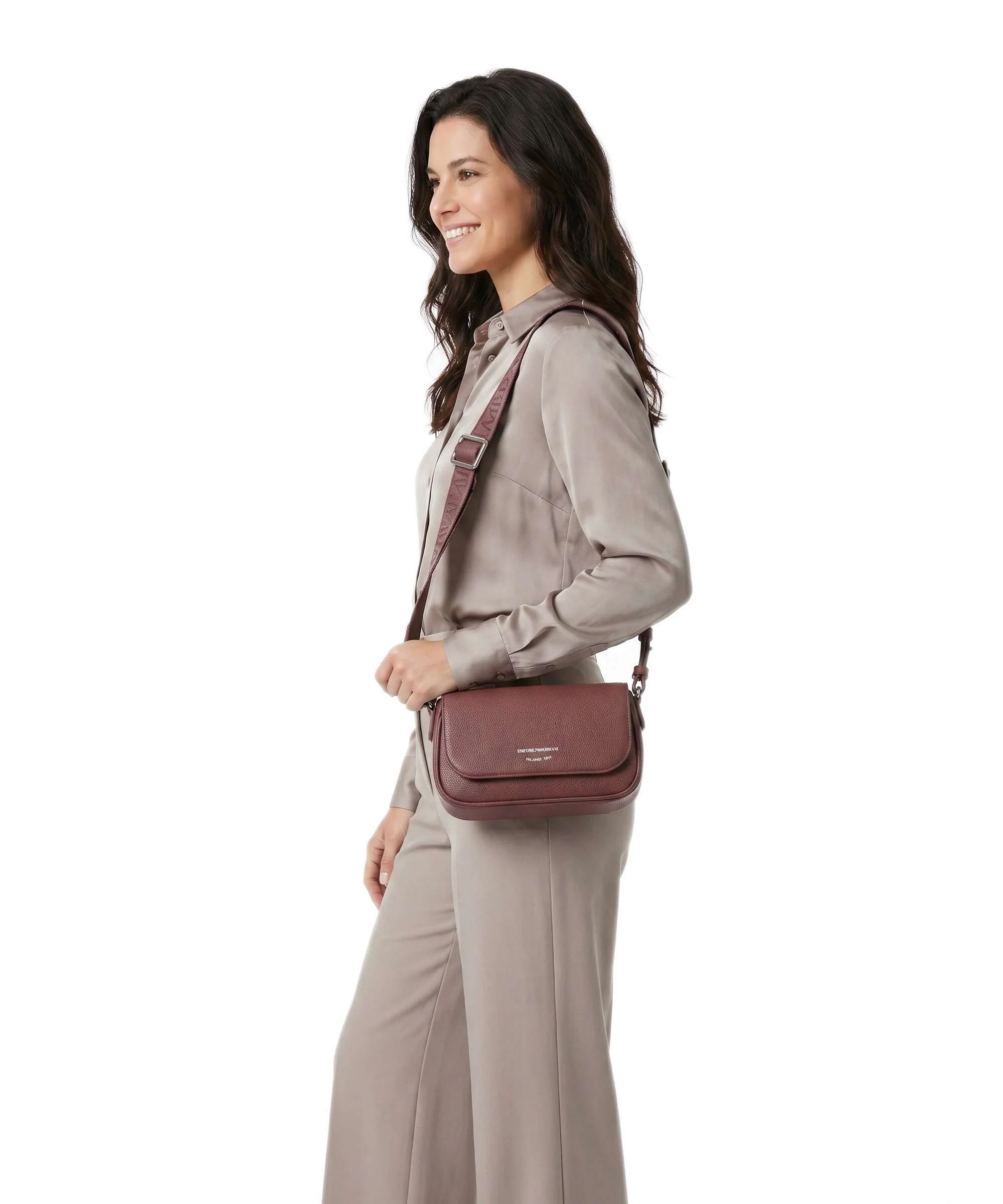 Emporio Armani Lilly Crossbody tas gianduia/navy - Image 3