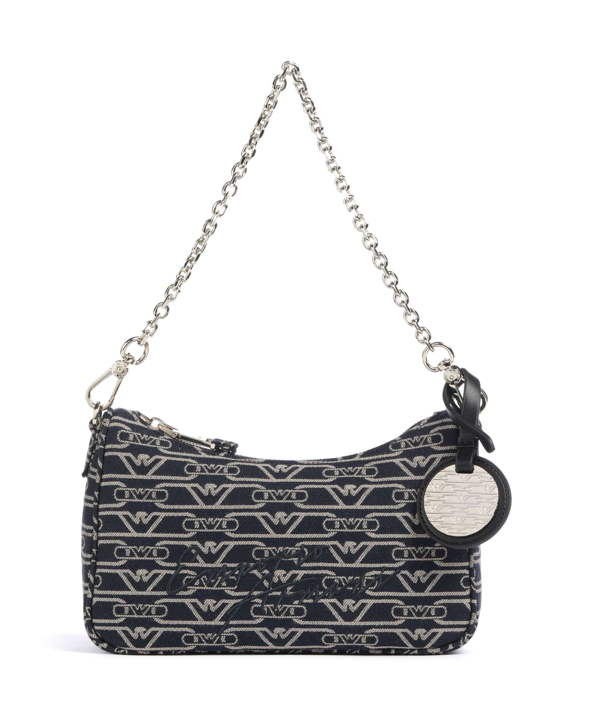 Emporio Armani Lilly Schoudertas blu/ecru